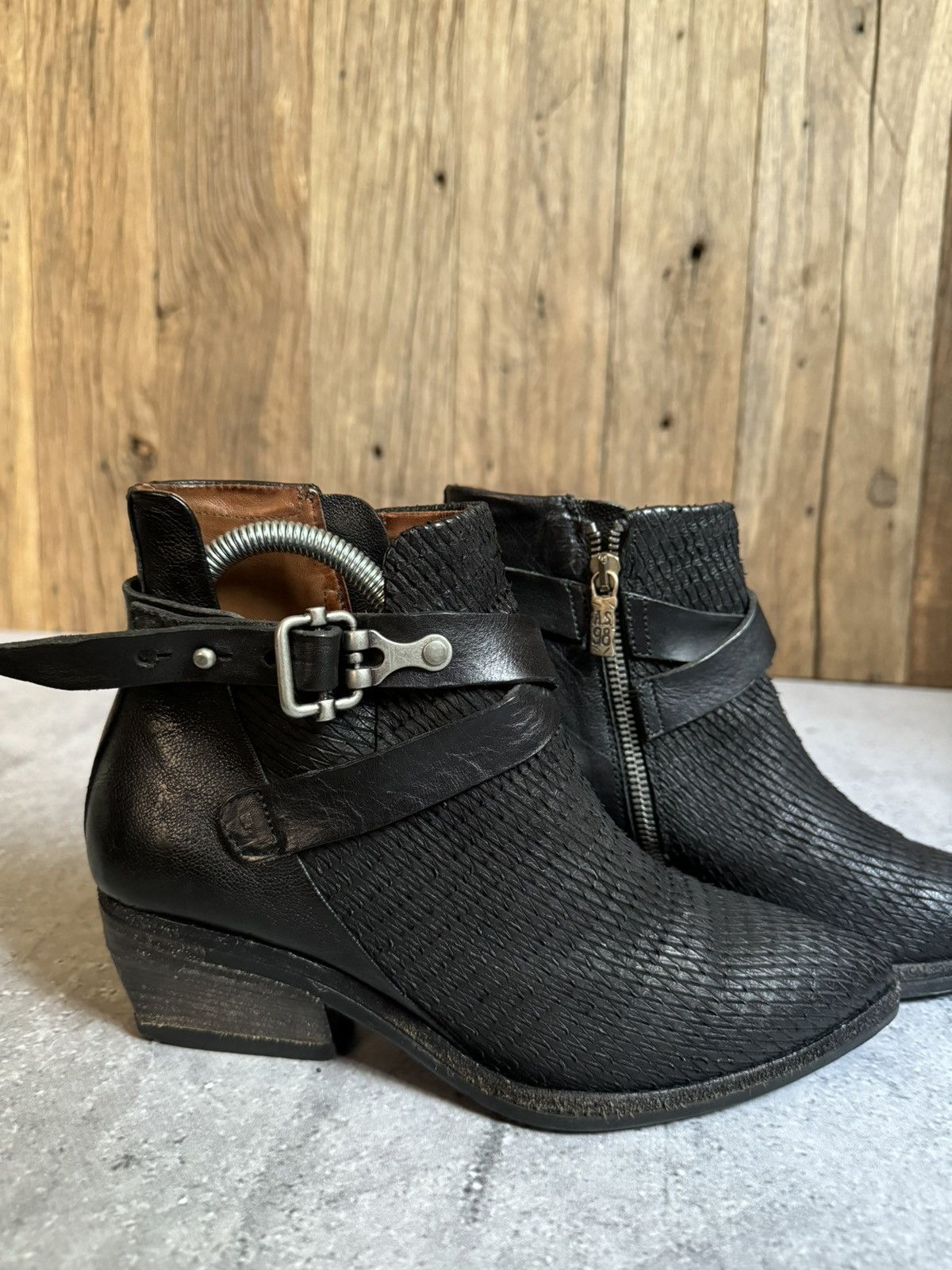 A.S.98 × Affliction A.S.98 Women’s Avant Garde Ankle Boots Size US 8 / IT 38 - 5 Thumbnail