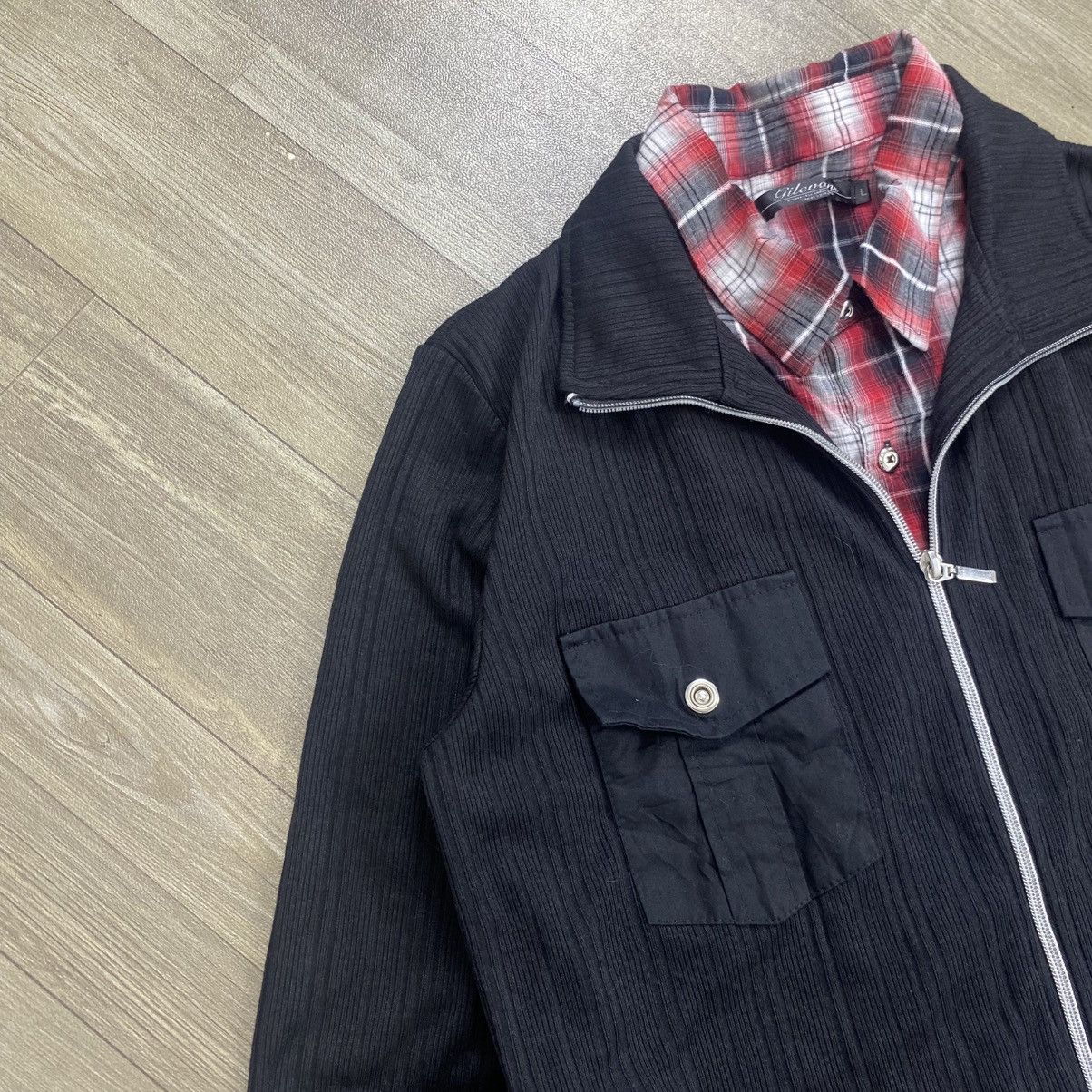 If Six Was Nine × Japanese Brand × Le Grande Bleu (L.G.B.) Gilevans double layers jacket grunge lgb if six was nine Size US L / EU 52-54 / 3 - 5 Thumbnail