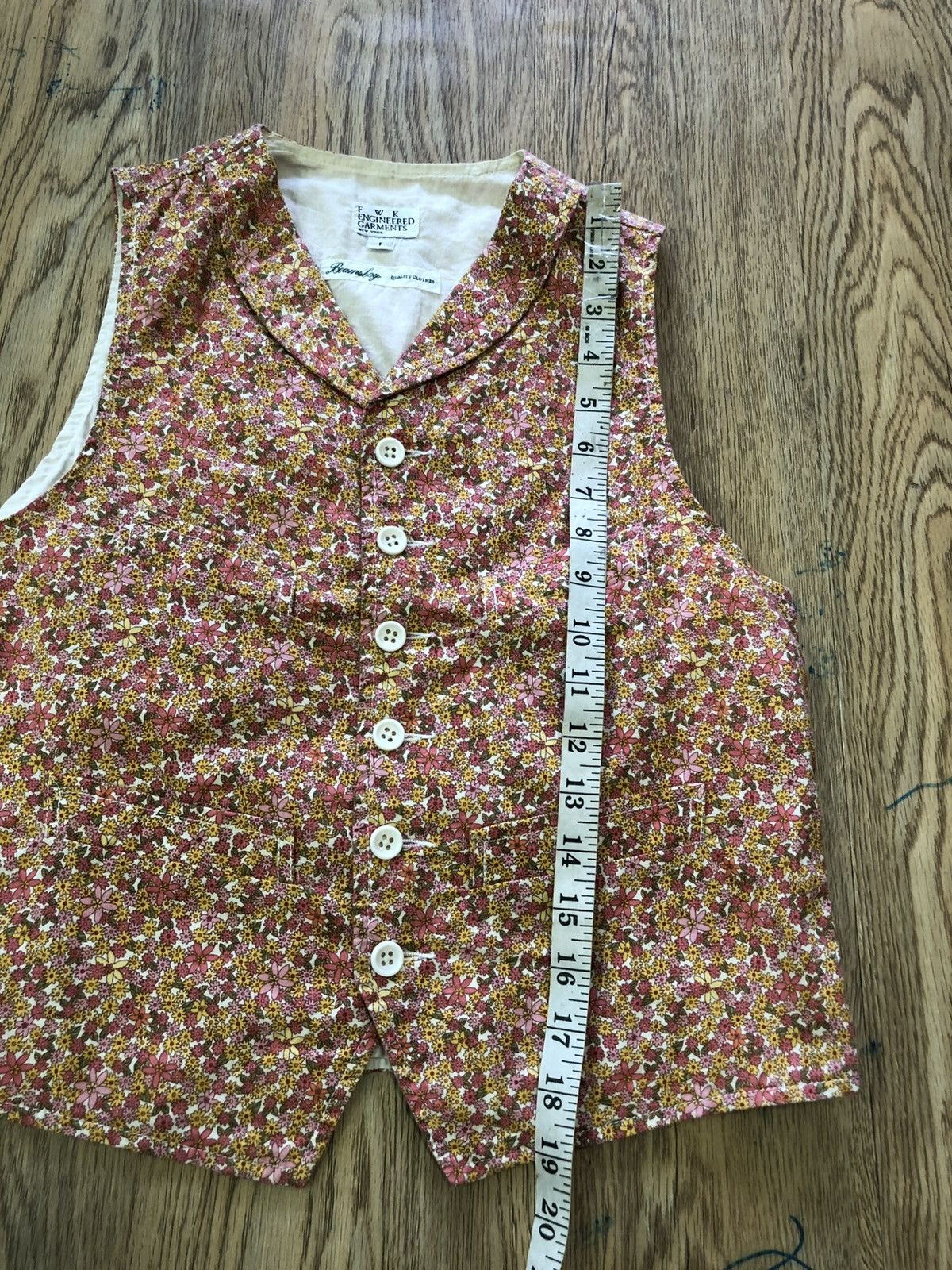 Engineered Garments × Nepenthes FWK Engineered Garments Nephentes NY floral jacket Size US S / EU 44-46 / 1 - 6 Thumbnail