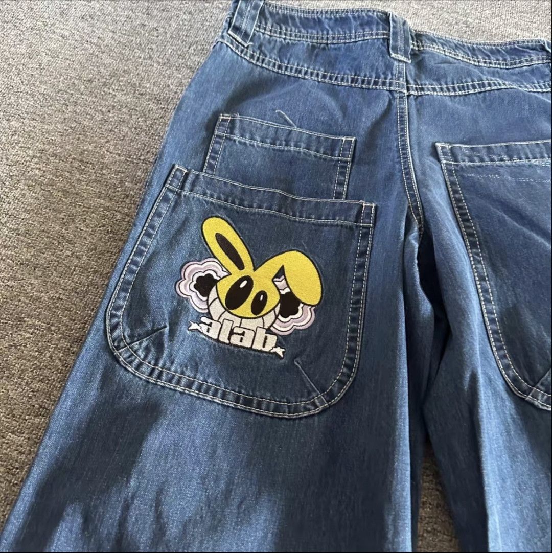 A.LAB a.lab jnco style baggy jeans Size US 34 / EU 50 - 2 Thumbnail