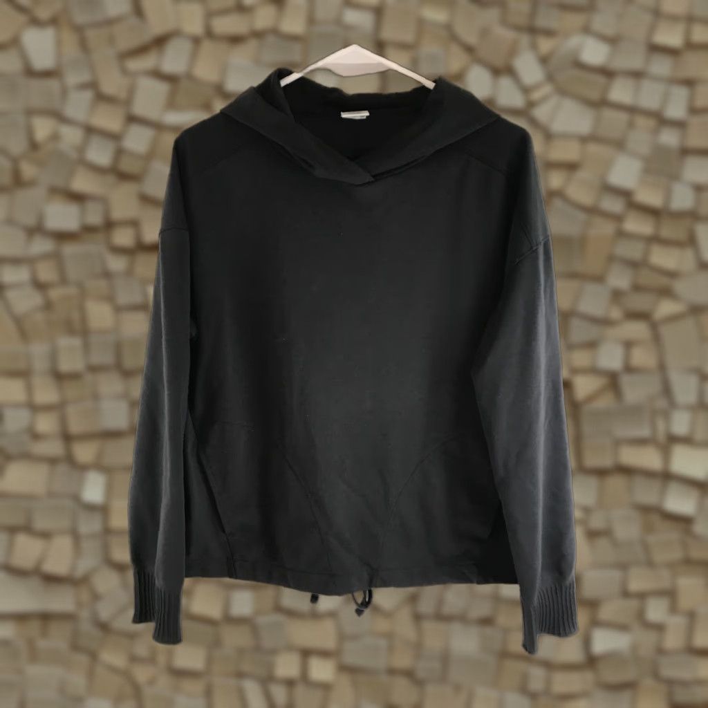 Avia Avia Activewear Hoodie Women's M Black Pullover Regular Size Medium Pullover Hoodie Modern Activewear Womens Size M / US 6-8 / IT 42-44 - 1 Thumbnail