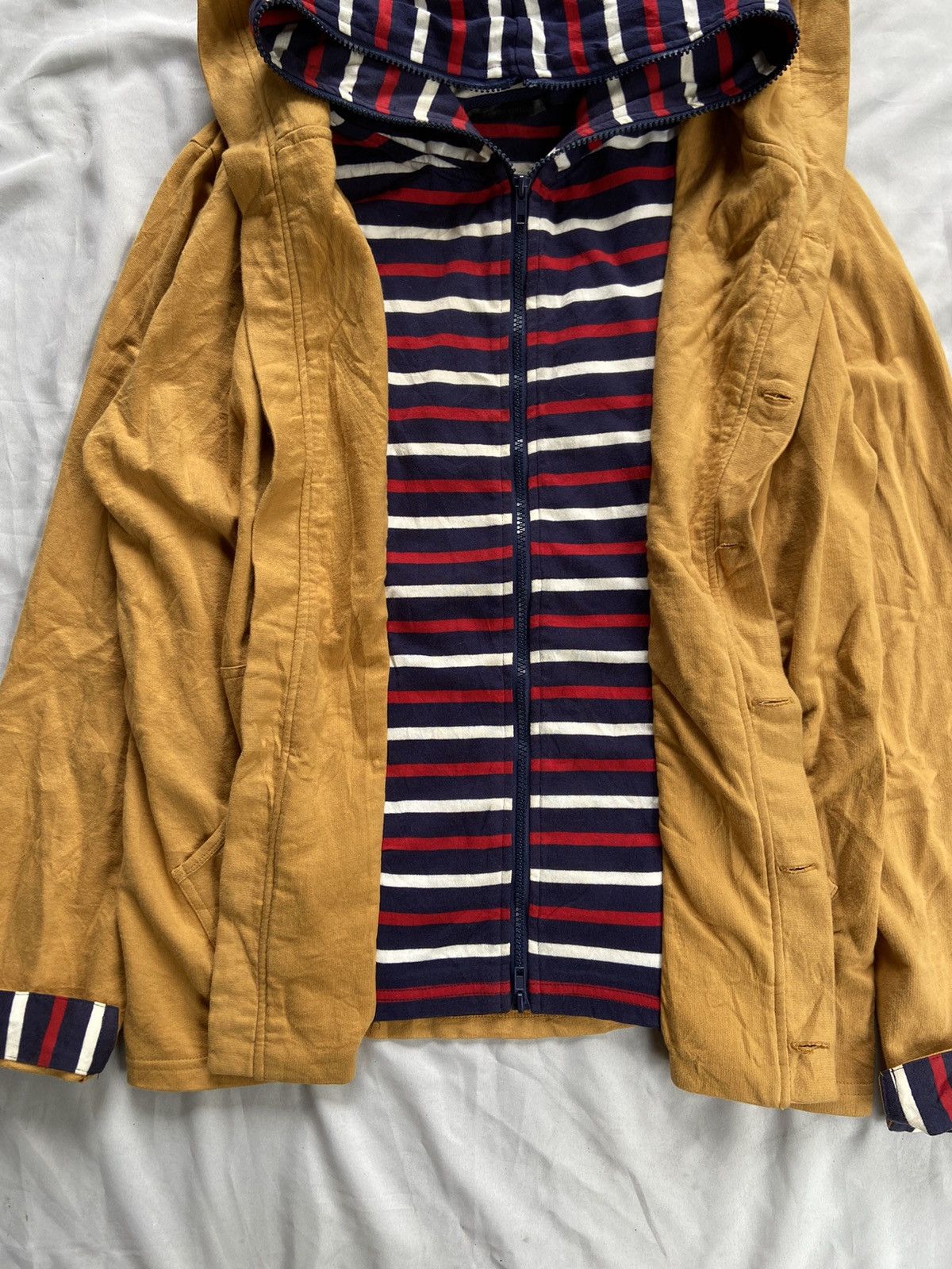 PPFM DOUBLE LAYER APACHE VINTAGE CASUAL ZIP HOODIE Size US M / EU 48-50 / 2 - 7 Thumbnail