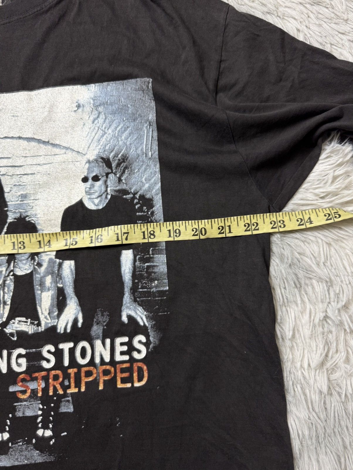 Band Tees Vintage The Rolling Stones Size US XL / EU 56 / 4 - 4 Thumbnail