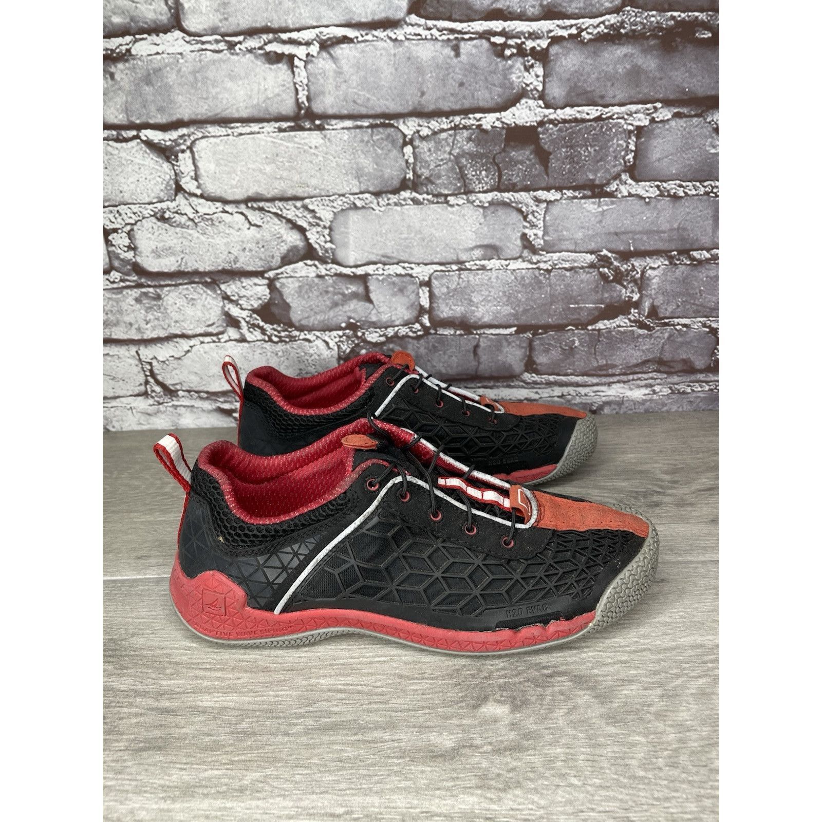 Sperry Sperry Top-Sider Searacer Plus GripX3 Black Red Synthetic Sh Size US 8 / IT 38 - 12 Thumbnail