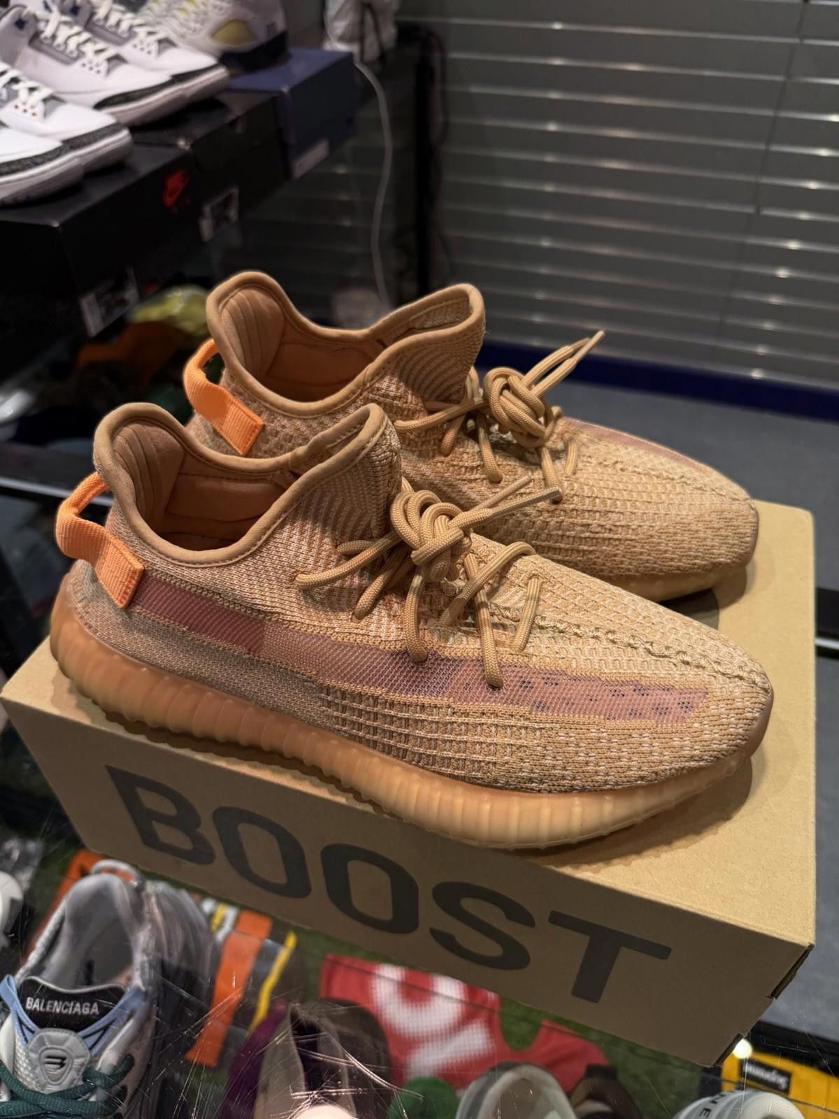 Adidas Size 9 - Adidas Yeezy Boost 350 V2 Clay (EG7490) Size US 9 / EU 42 - 4 Thumbnail