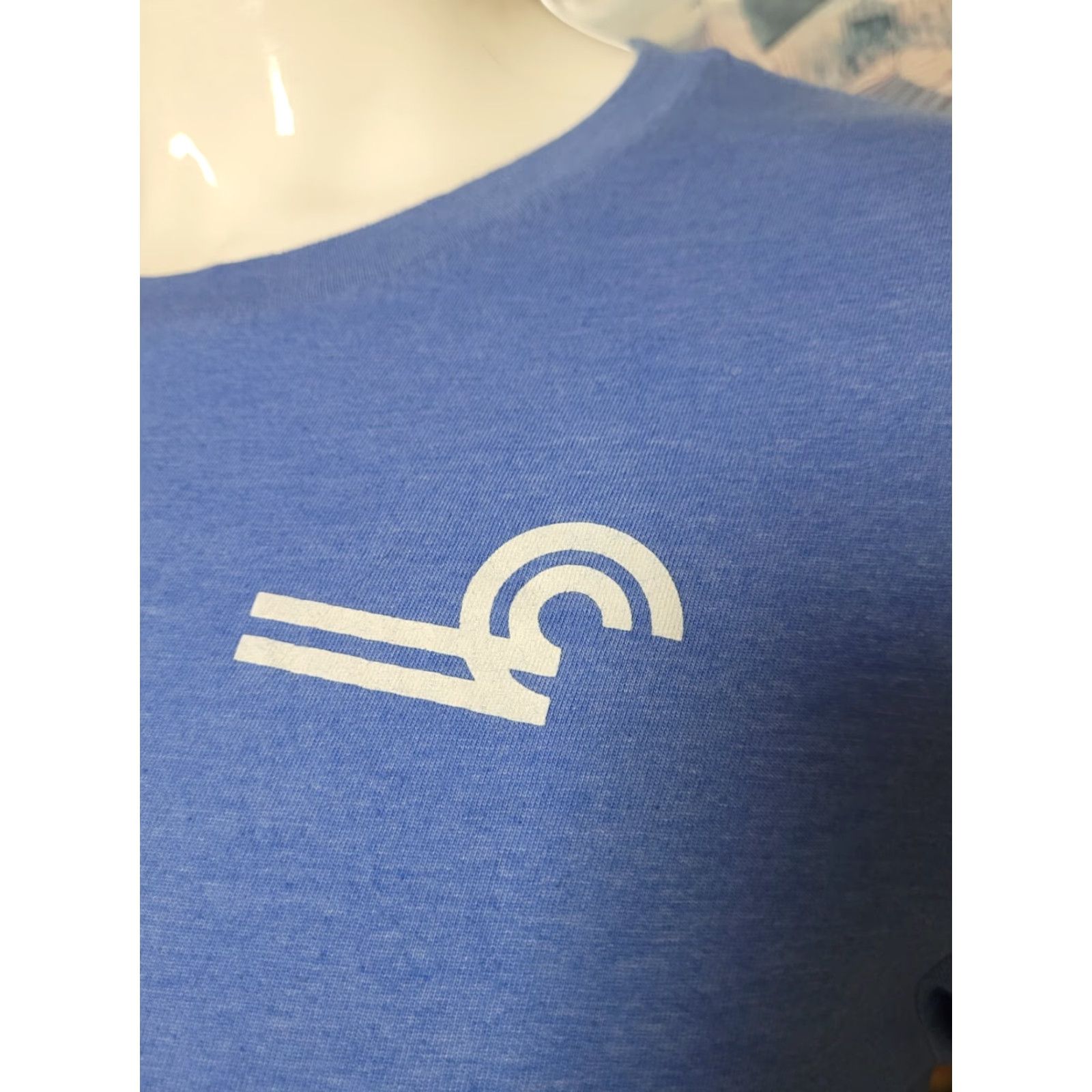 Logo 7 Conrail Logo T Shirt CSX Small Medium Mens Blue Cotton Blend Graphic Tee Short Sleeve Crew Neck Size US M / EU 48-50 / 2 - 2 Thumbnail
