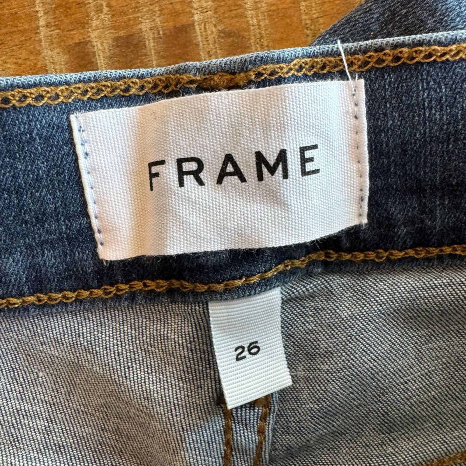 Frame NWT Frame Le High Waist Skinny Cropped Jeans Size 26" / US 2 / IT 38 - 6 Thumbnail