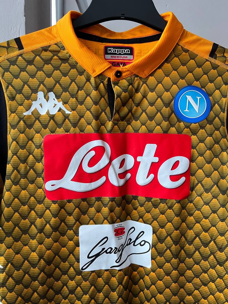 Kappa NEW! 2018/19 SSC NAPOLI GK SOCCER JERSEY FOOTBALL SHIRT SZ M Size US M / EU 48-50 / 2 - 4 Thumbnail