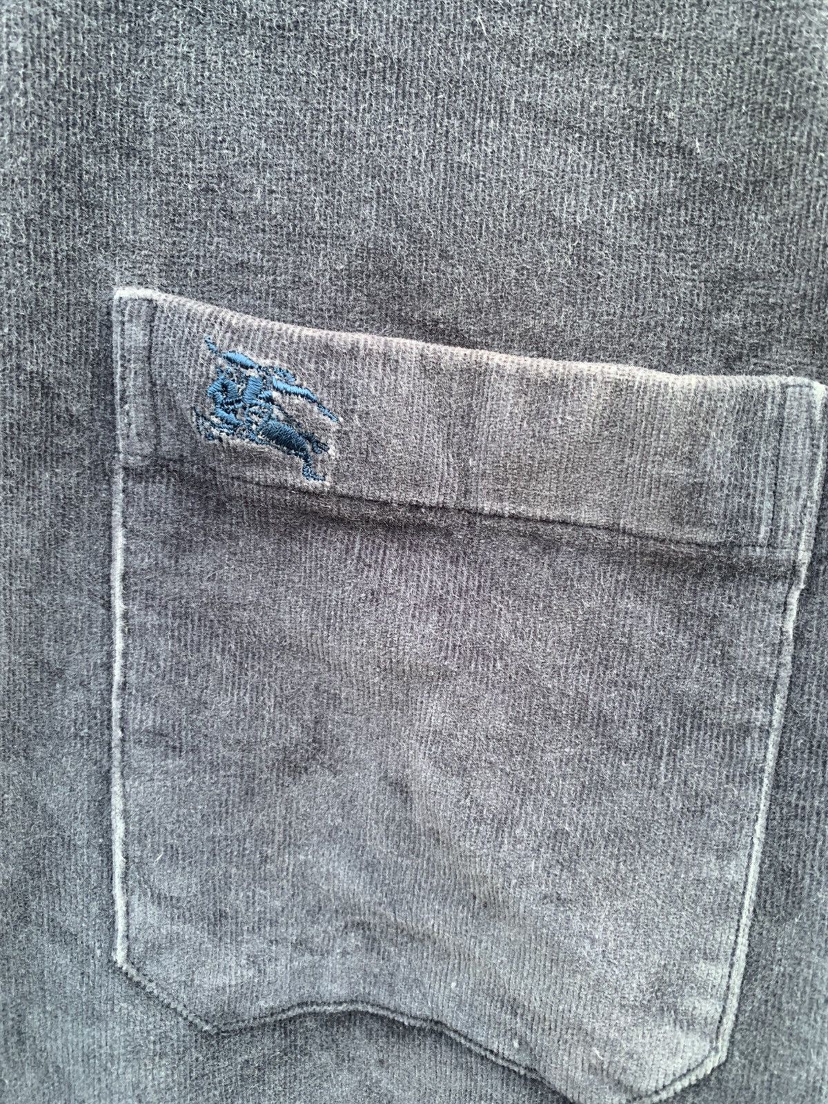 Burberry Vintage Burberry London Corduroy Nova Check Button Ups Size US M / EU 48-50 / 2 - 4 Thumbnail