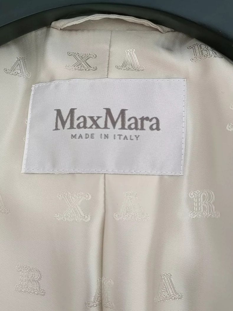 Max Mara Max Mara Milky white double-breasted short coat Size S / US 4 / IT 40 - 5 Thumbnail
