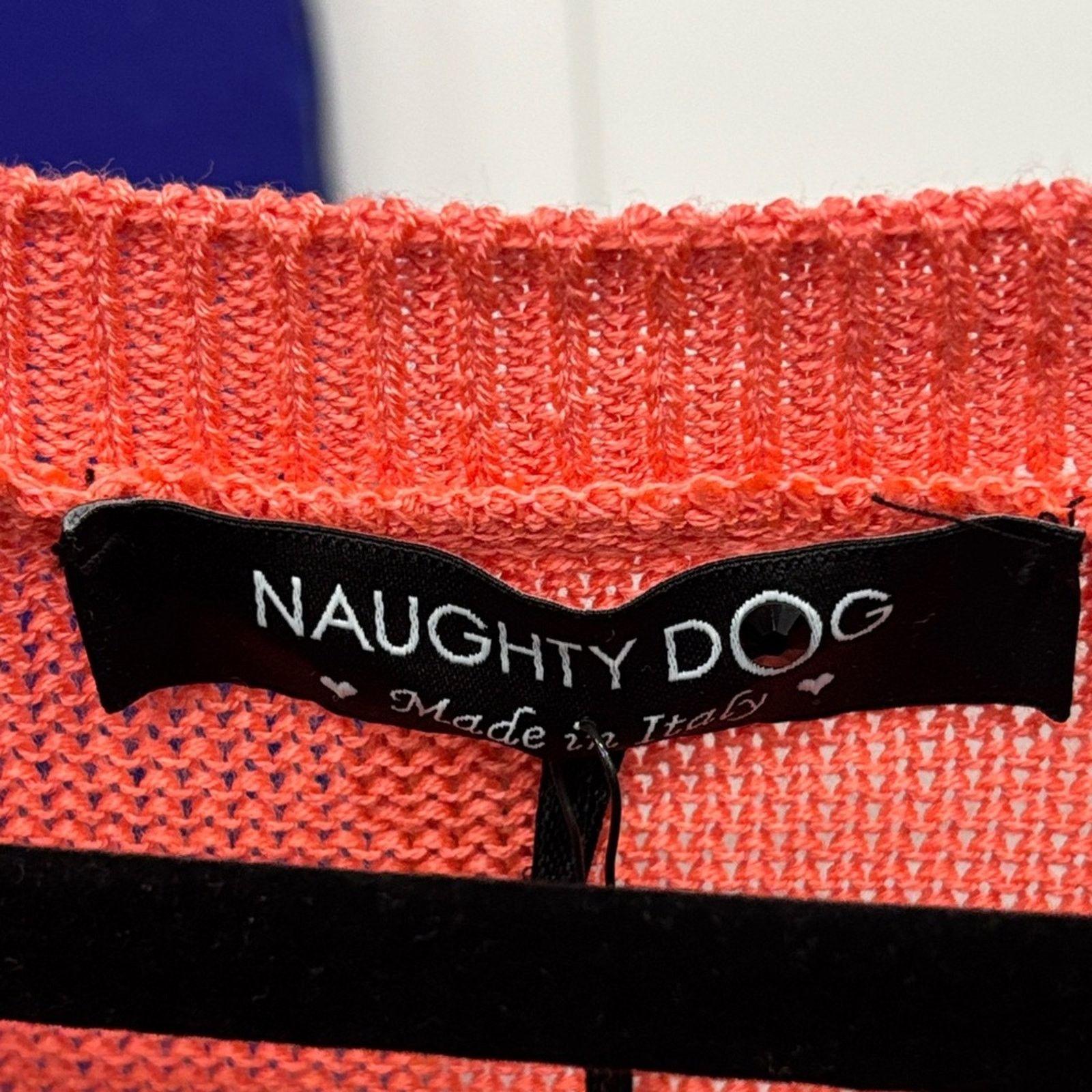 Other NWT Naughty Dog Coral Knit Women's Tunic Size L Size L / US 10 / IT 46 - 3 Thumbnail