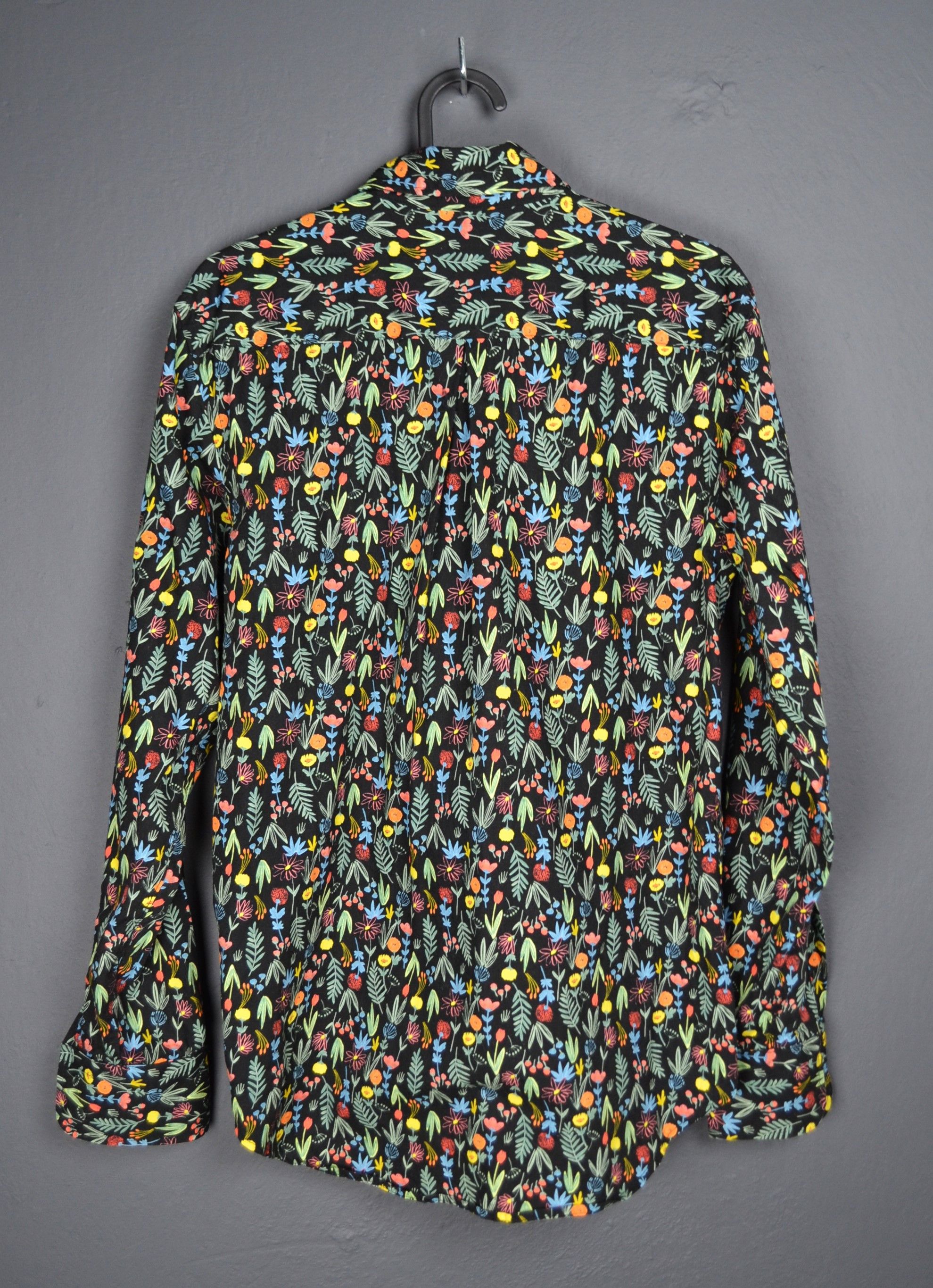 Naked & Famous Naked & Famous Easy Pastel Flowers Shirt Black S Size US S / EU 44-46 / 1 - 2 Thumbnail