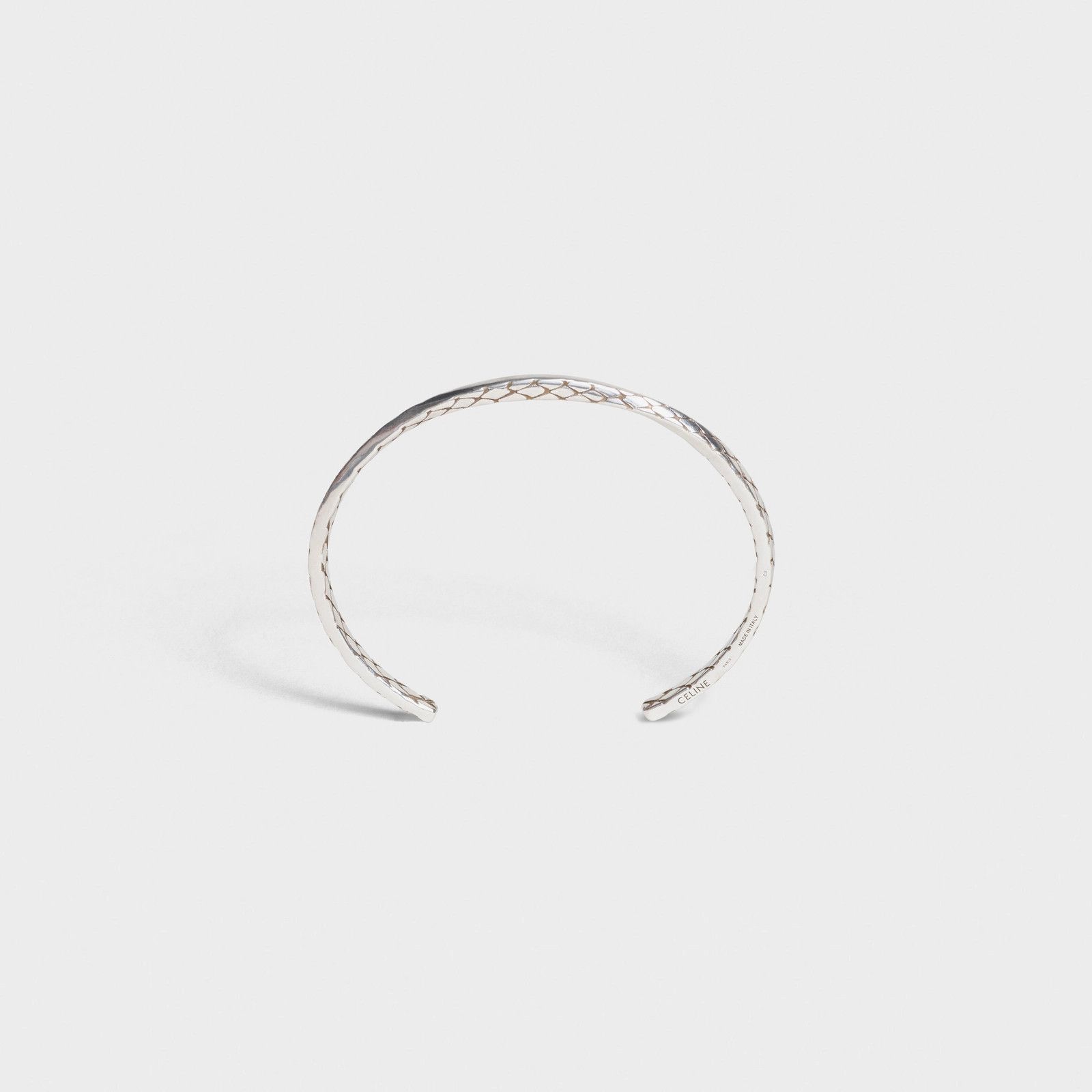 Celine o1bcso1str1024 Size: OS / Twisted Bracelet in Vintage Silver Size ONE SIZE - 1 Thumbnail