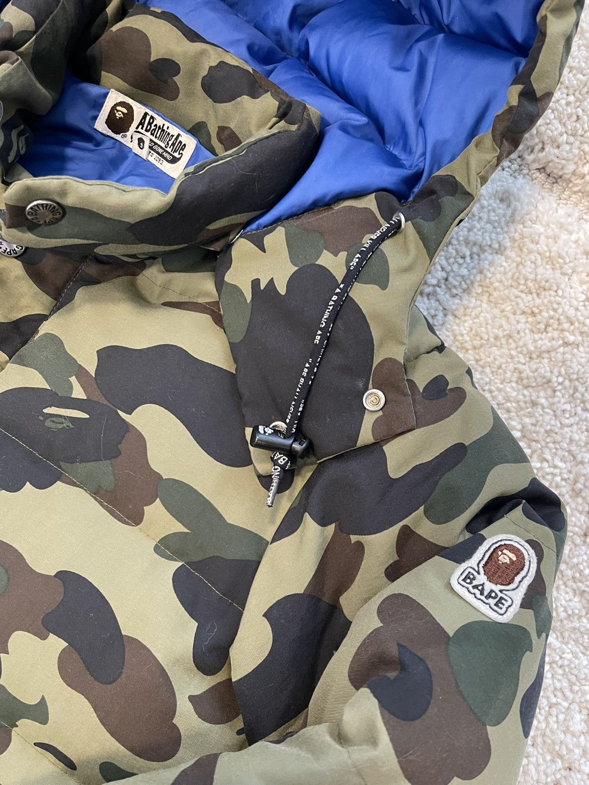 Bape A Bathing Ape Bape Camo Coat Detachable Hood Size US S / EU 44-46 / 1 - 5 Thumbnail
