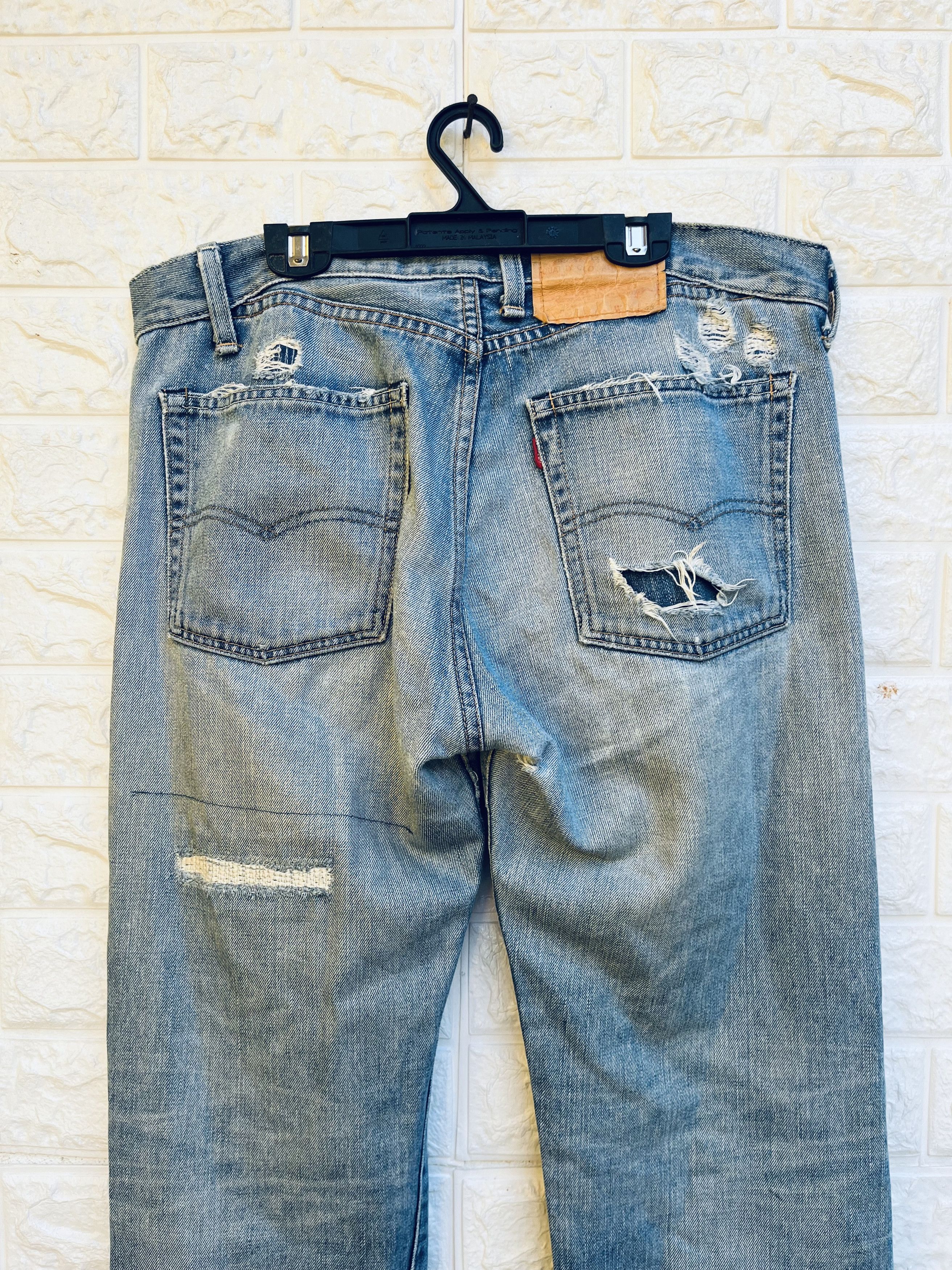 Levi's Vintage Clothing × Vintage Vintage Levis Big E Selvage Designed Fashion Style Size US 33 - 14 Thumbnail