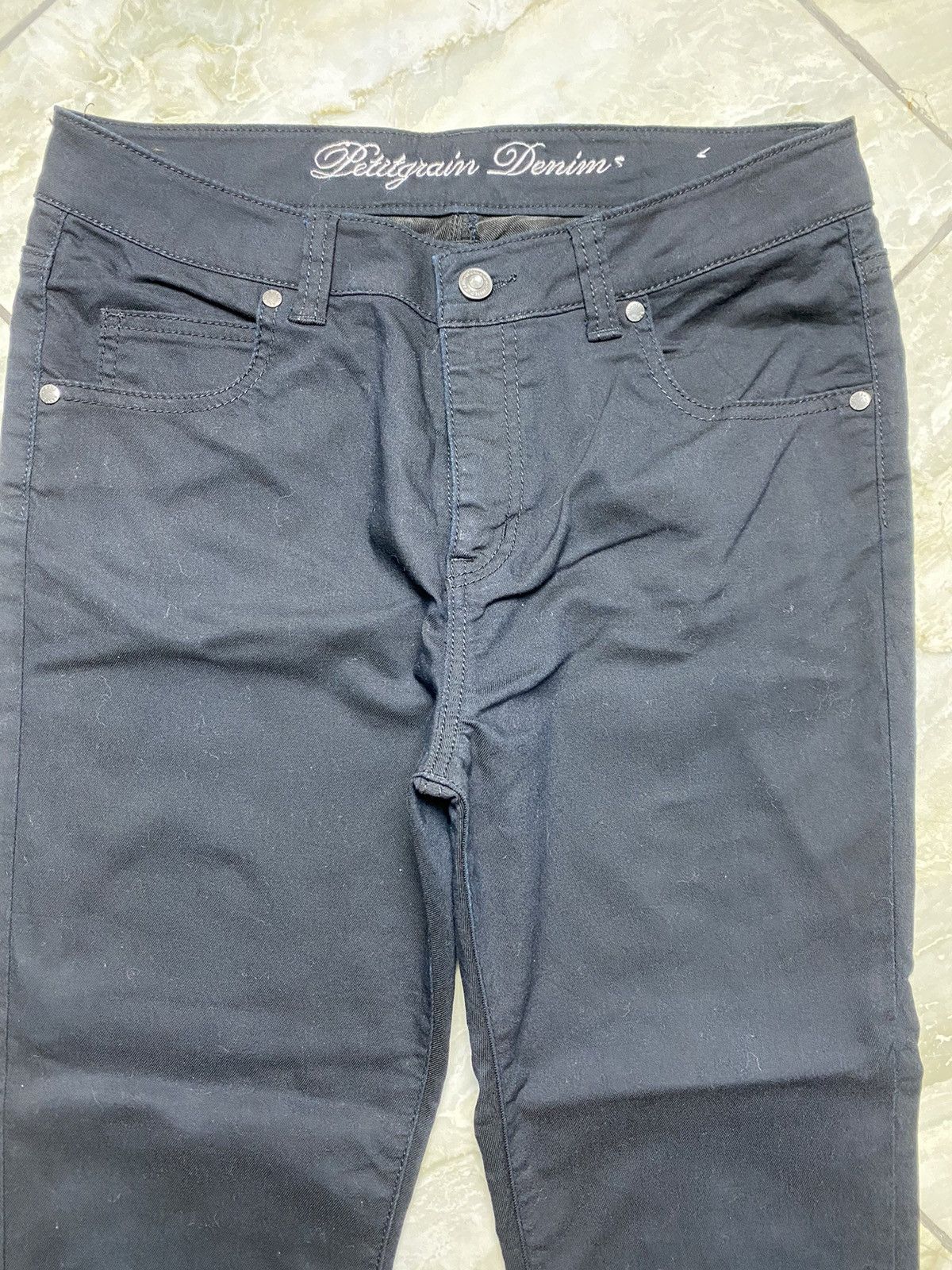 Japanese Brand Petitgrain Denim Jean Size 31" - 7 Thumbnail