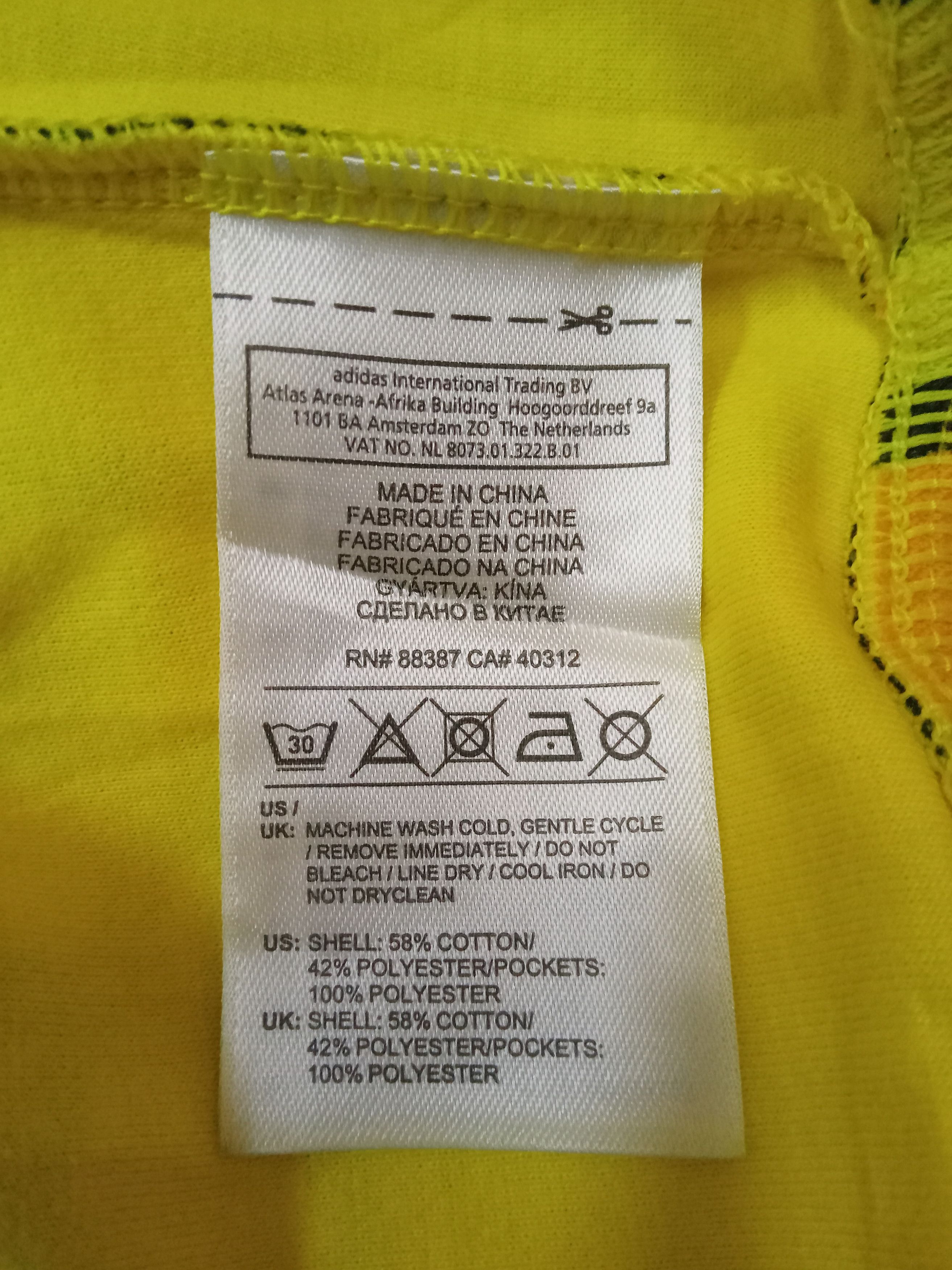 Adidas × Jeremy Scott Adidas x Jeremy Scott French Fries Design Zipped Jacket Size US XS / EU 42 / 0 - 4 Thumbnail