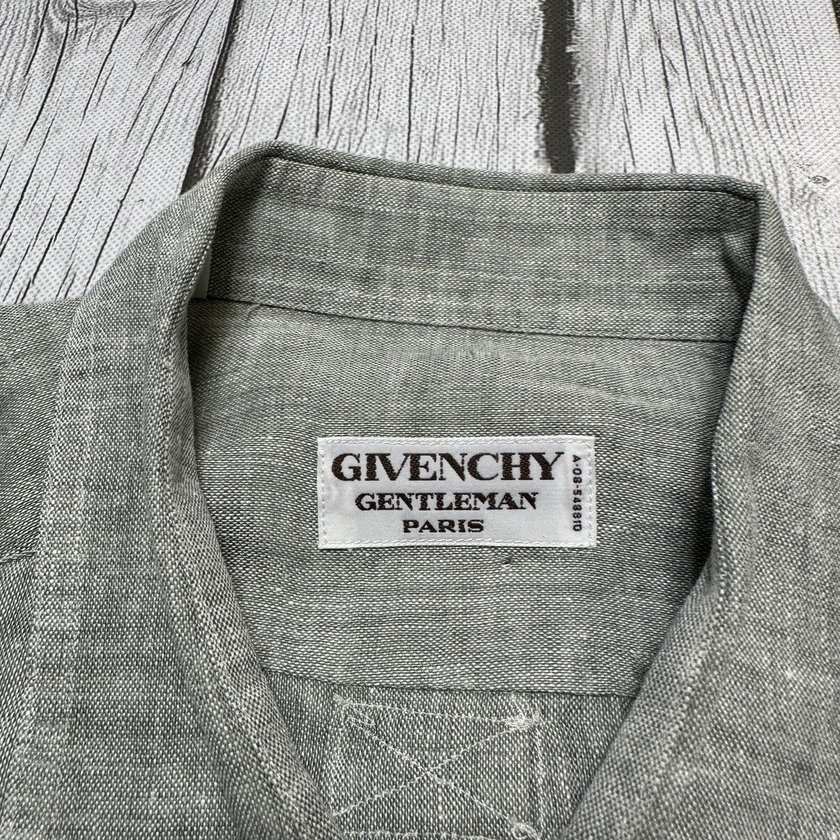 Givenchy × Vintage Vintage Givenchy Gentleman linen shirt Size US L / EU 52-54 / 3 - 4 Thumbnail