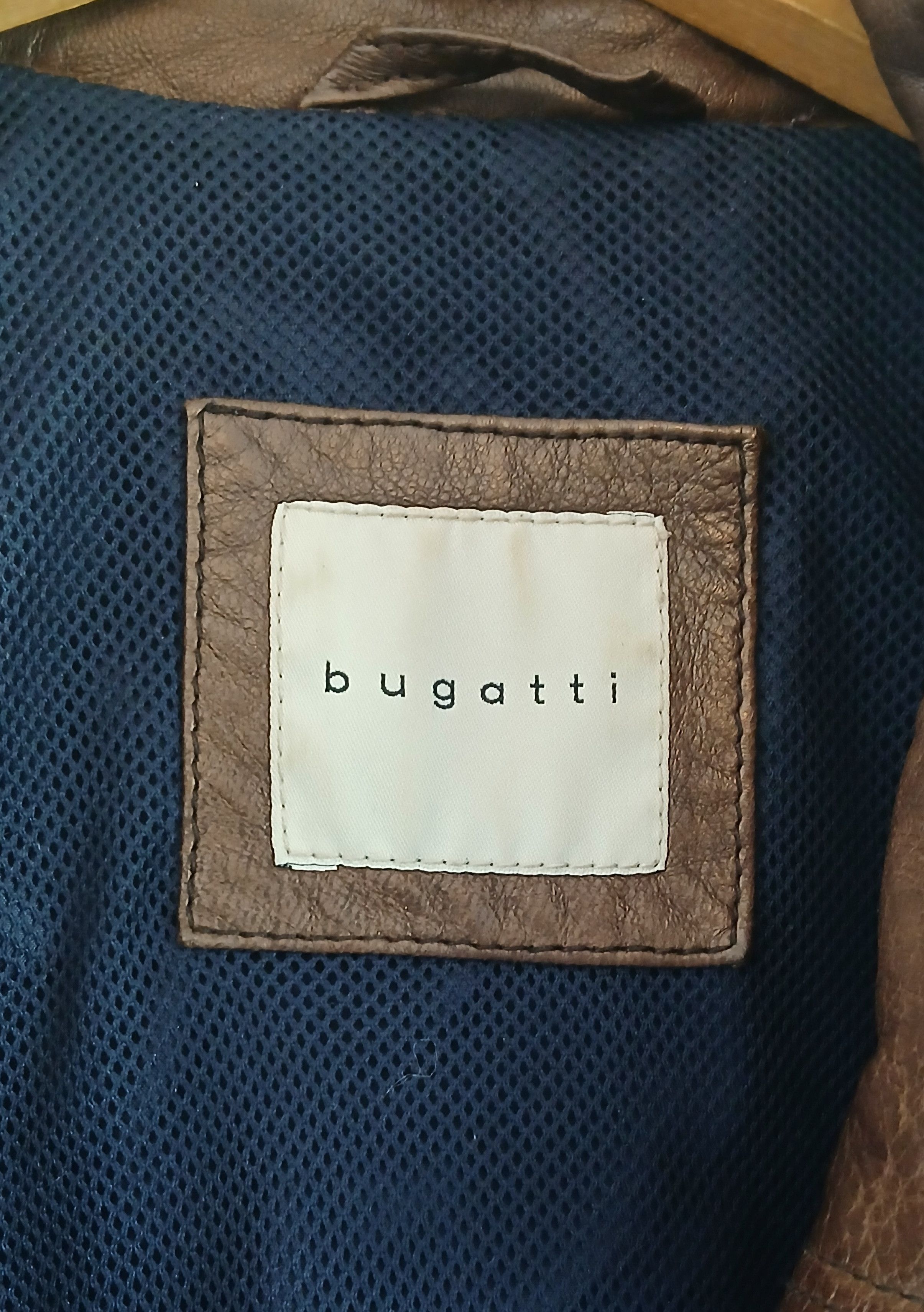 Bugatti Bugatti leather jacket light brown Size US M / EU 48-50 / 2 - 2 Thumbnail