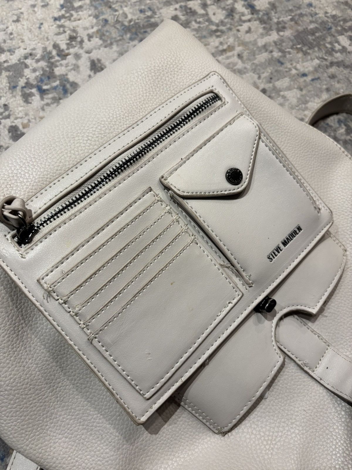 Steve Madden × Vintage Steve Madden backpack with built in wallet Size ONE SIZE - 4 Thumbnail