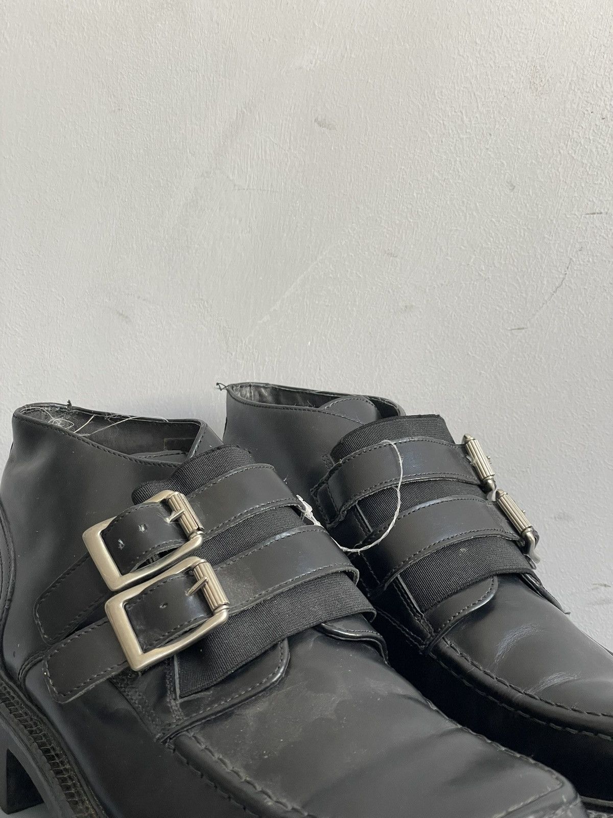 Harley Davidson Rubber platform boots y2k opium New Rock style hype Size US 10 / EU 43 - 6 Thumbnail