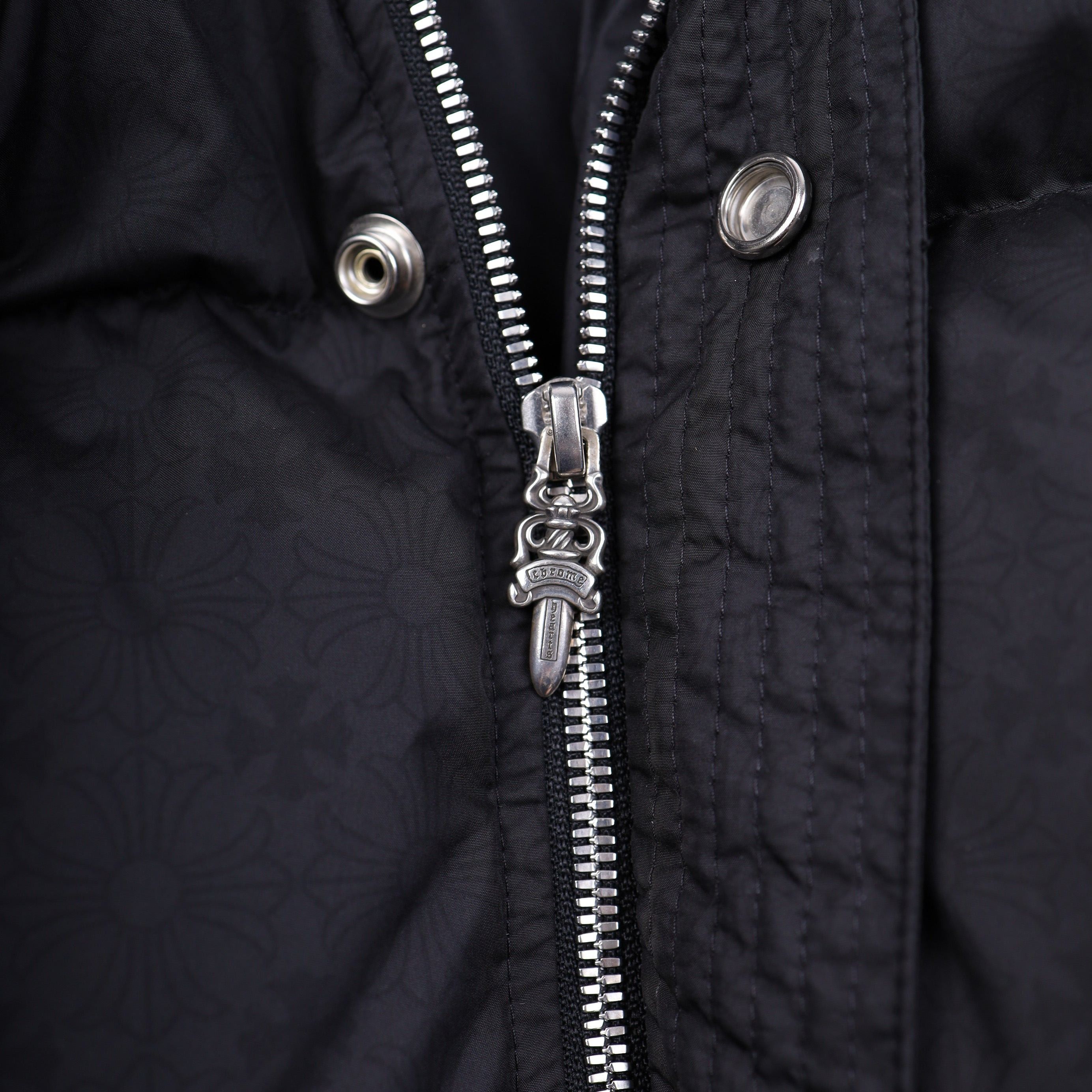 Chrome Hearts CHROME HEARTS BLACK PLUS MONOGRAM DOWN PUFFER JACKET Size US XXL / EU 58 / 5 - 8 Thumbnail