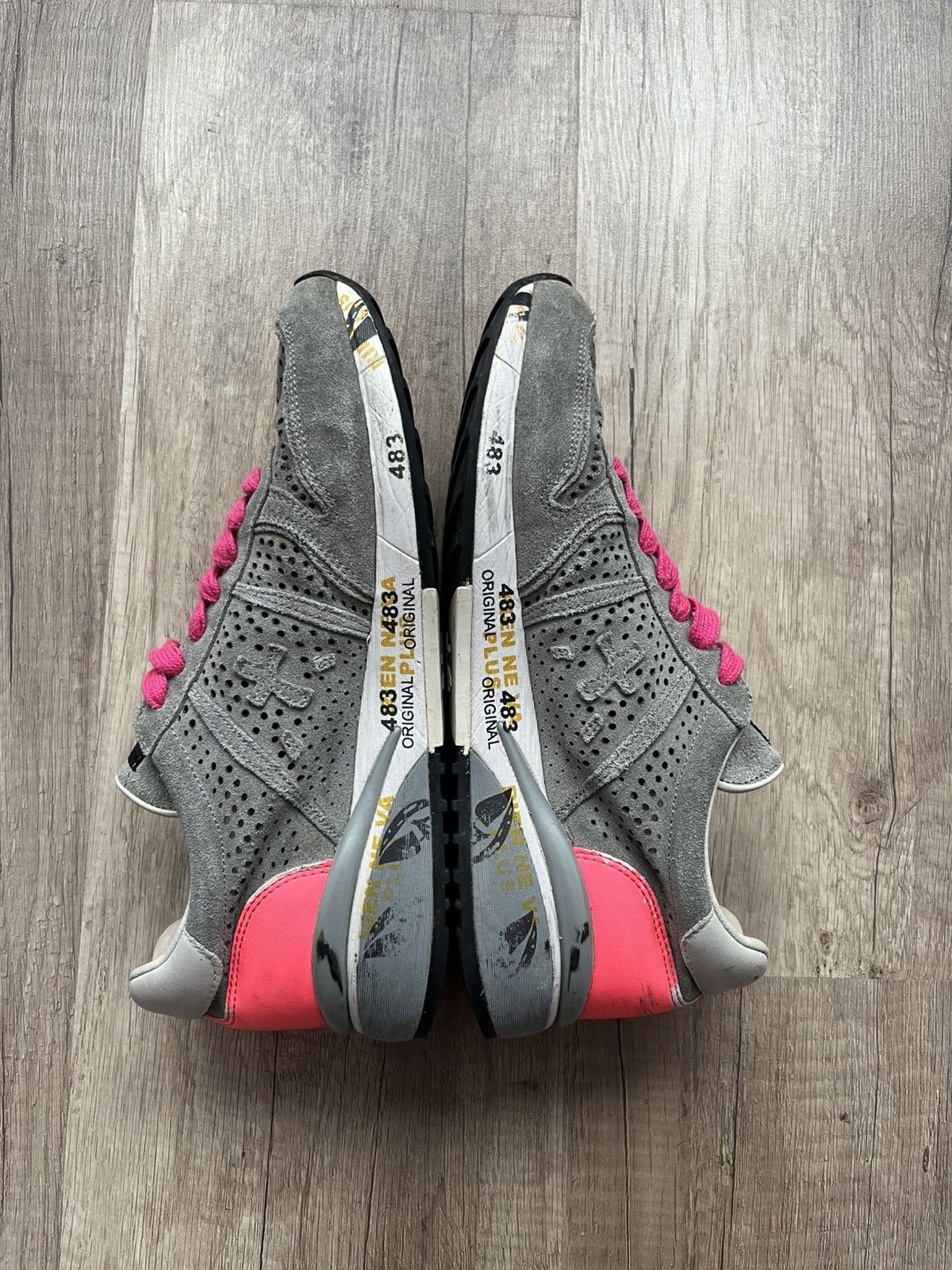 Premiata Premiata Sneakers Grigio Camoscio Size 39 Size US 8.5 / IT 38.5 - 5 Thumbnail