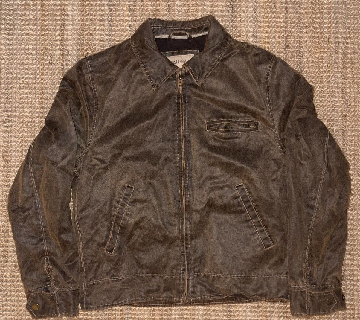 Other Brown Leather Jacket RuffHewn Size US M / EU 48-50 / 2 - 1 Thumbnail