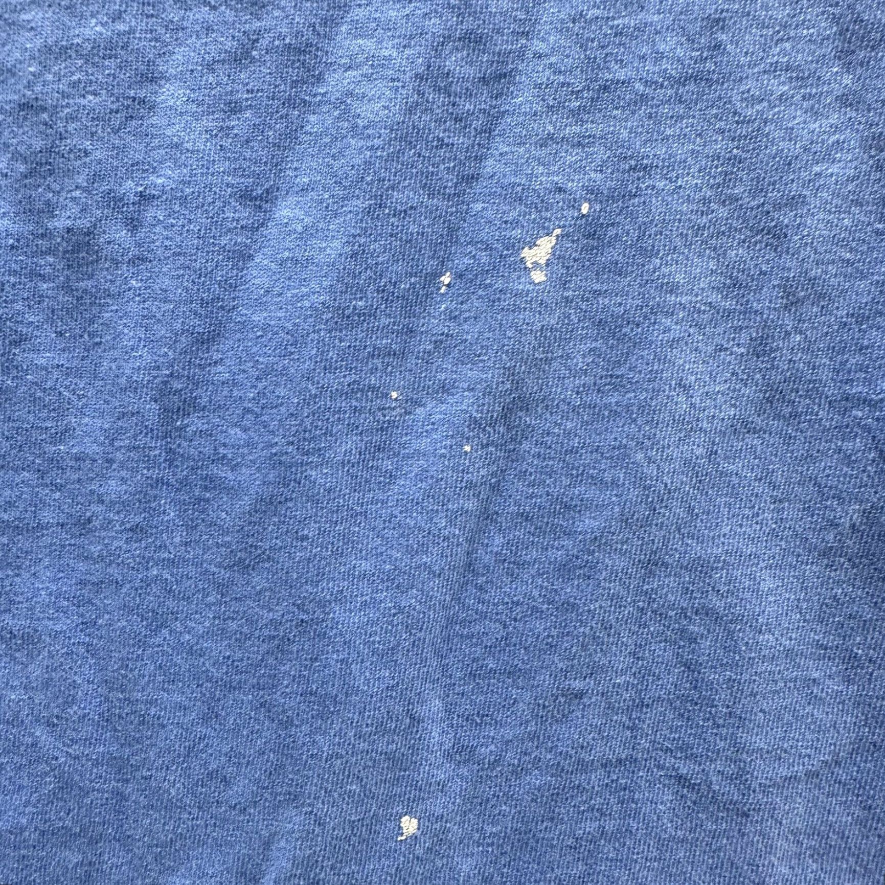 Fruit Of The Loom VINTAGE Hawk II Shirt Mens Large Blue Graphic Back Tee Fruit of the Loom Distressed 80s Size US L / EU 52-54 / 3 - 3 Thumbnail