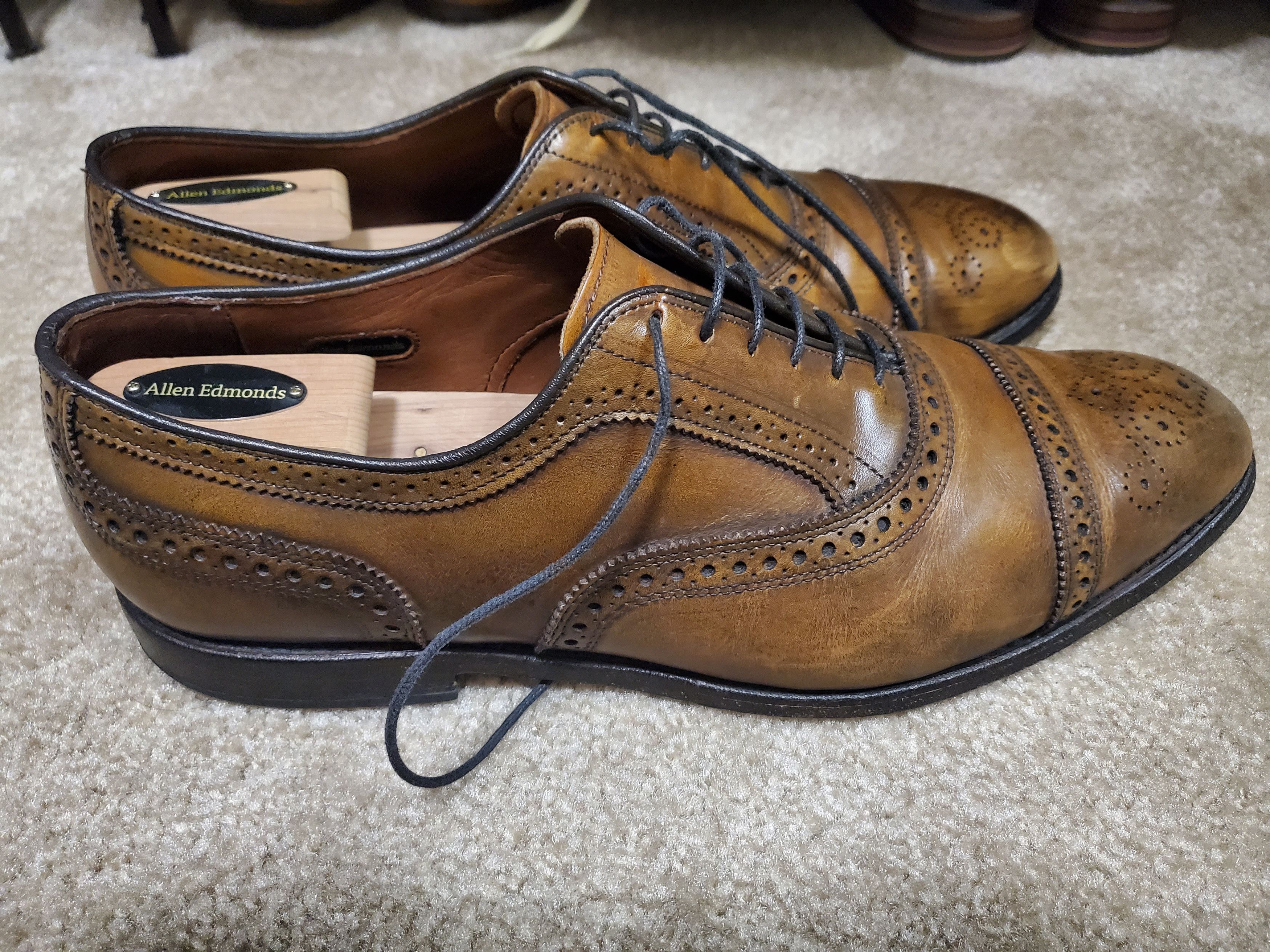 Allen Edmonds Strand Bourbon Size US 13 / EU 46 - 3 Thumbnail