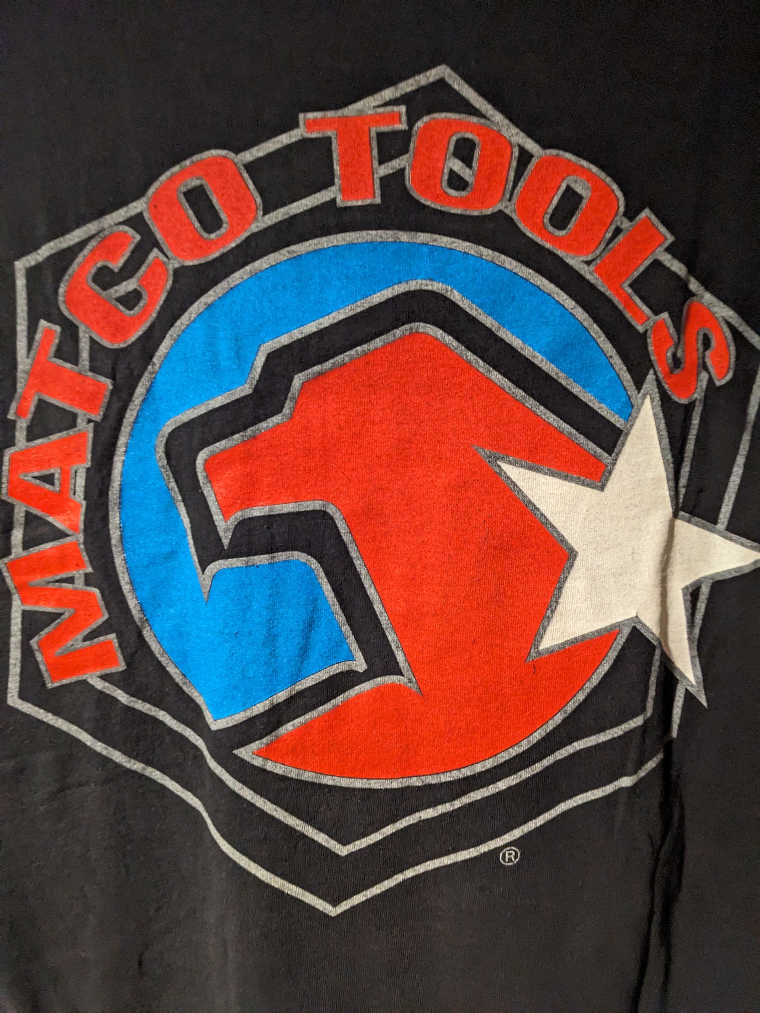 Delta × Vintage Vintage Y2K Matco Tools Logo Automotive Mechanics T-Shirt Size US XL / EU 56 / 4 - 2 Thumbnail