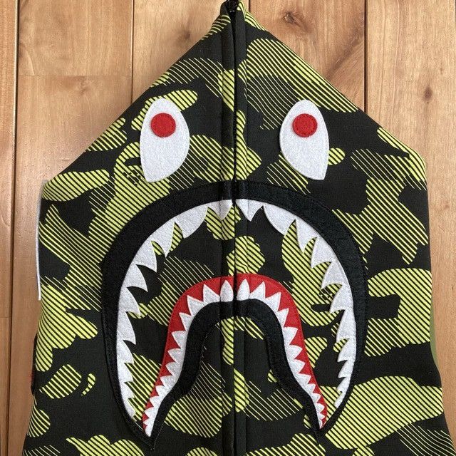 Bape CR7 x BAPE CAMO Shark Full Zip Hoodie Cristiano Ronaldo APE Size US XL / EU 56 / 4 - 4 Thumbnail