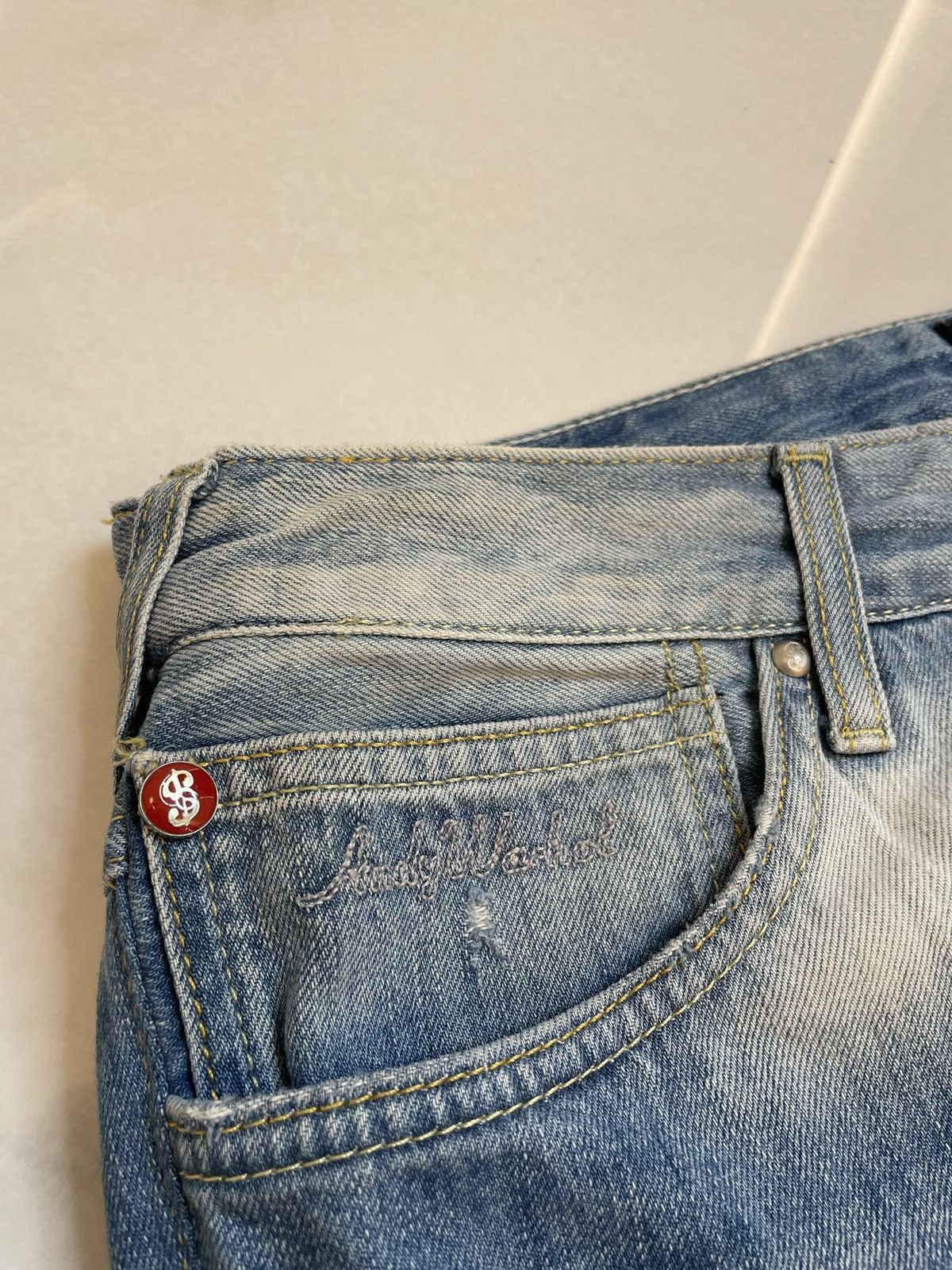 Andy Warhol Andy Warhol x Pepe Jeans denim blue shorts Size US 36 / EU 52 - 3 Thumbnail