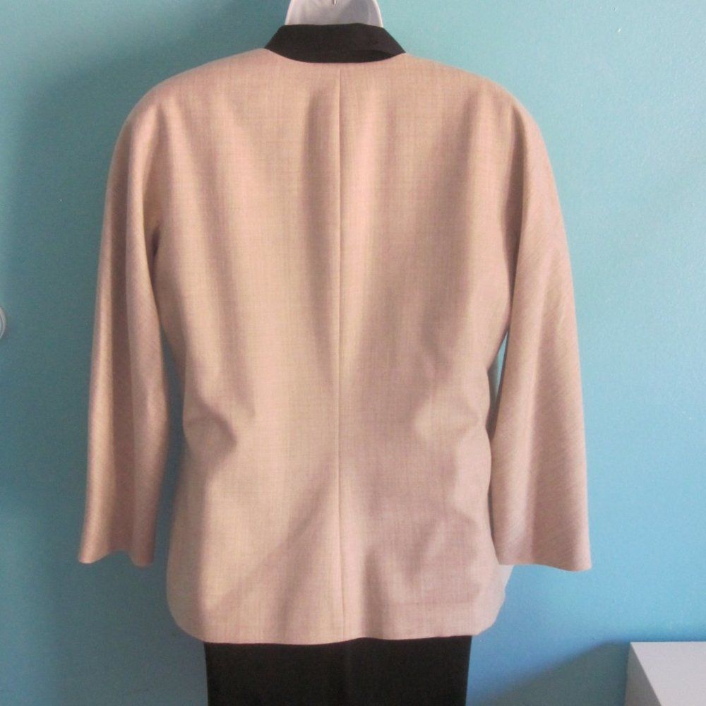 Isaac Mizrahi Isaac Mizrahi Vintage Wool Open Front Blazer Size 6 Size M / US 6-8 / IT 42-44 - 6 Thumbnail