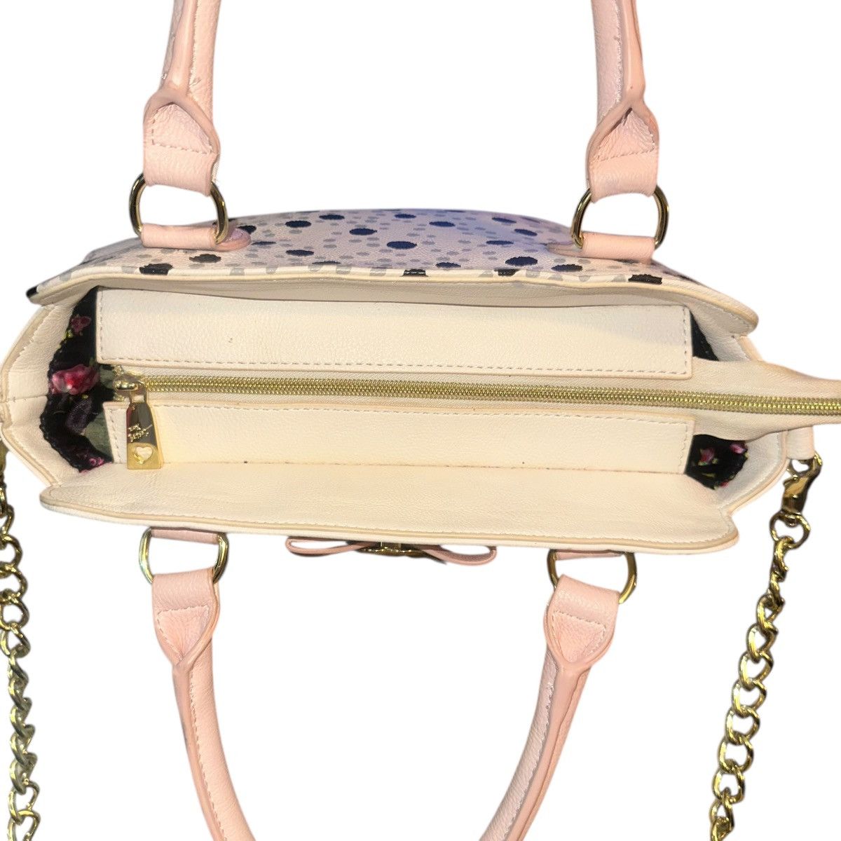 Betsey Johnson Betsey Johnson large polka dot crossbody bag Size ONE SIZE - 6 Thumbnail