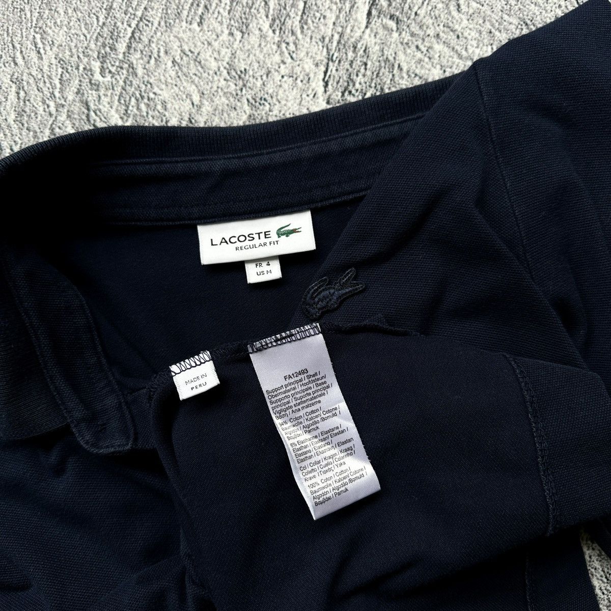Lacoste Men’s Long Sleeve / Sweatshirt Lacoste Dark Blue Size US M / EU 48-50 / 2 - 7 Thumbnail