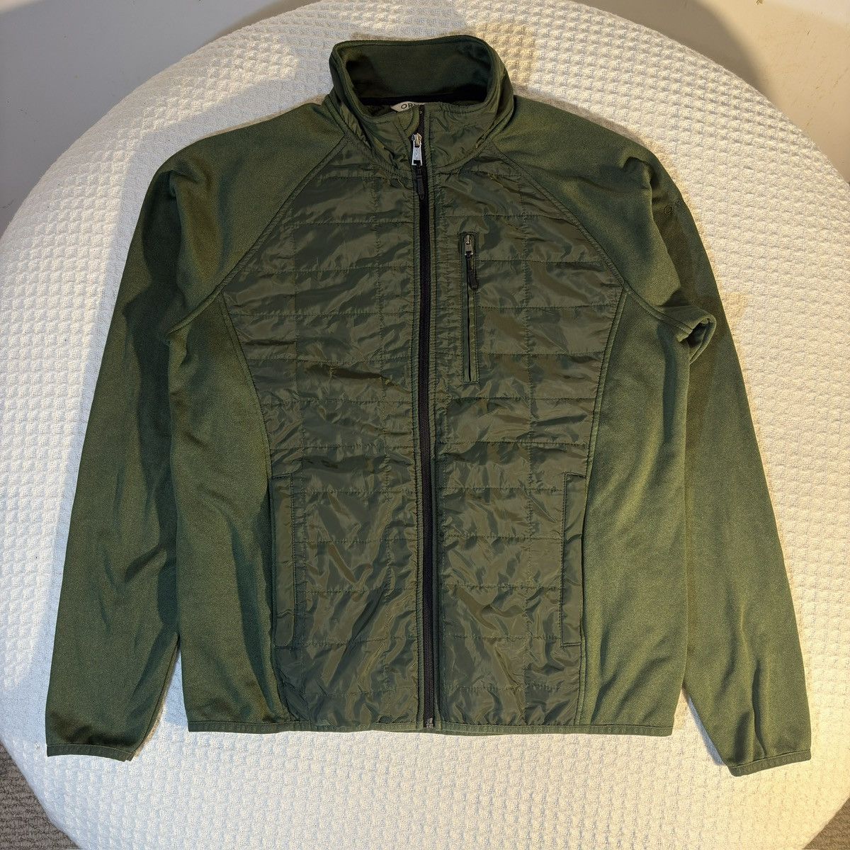 Orvis Orvis Quilted Hybrid Jacket – Olive (M) Size US M / EU 48-50 / 2 - 1 Thumbnail