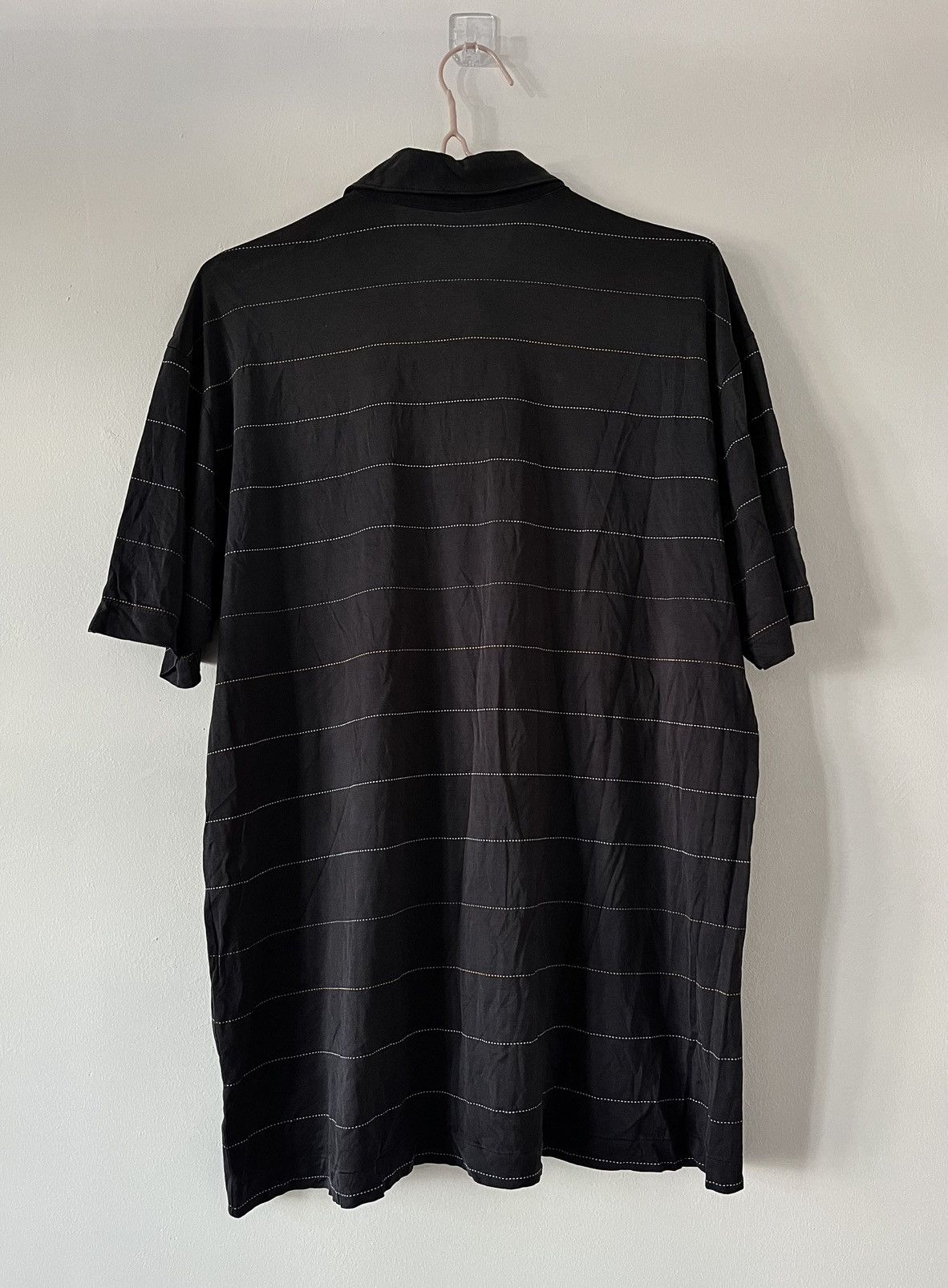 Yves Saint Laurent Vintage Yves Saint Lauren Pour Homme Polo t-shirt Size US L / EU 52-54 / 3 - 3 Thumbnail