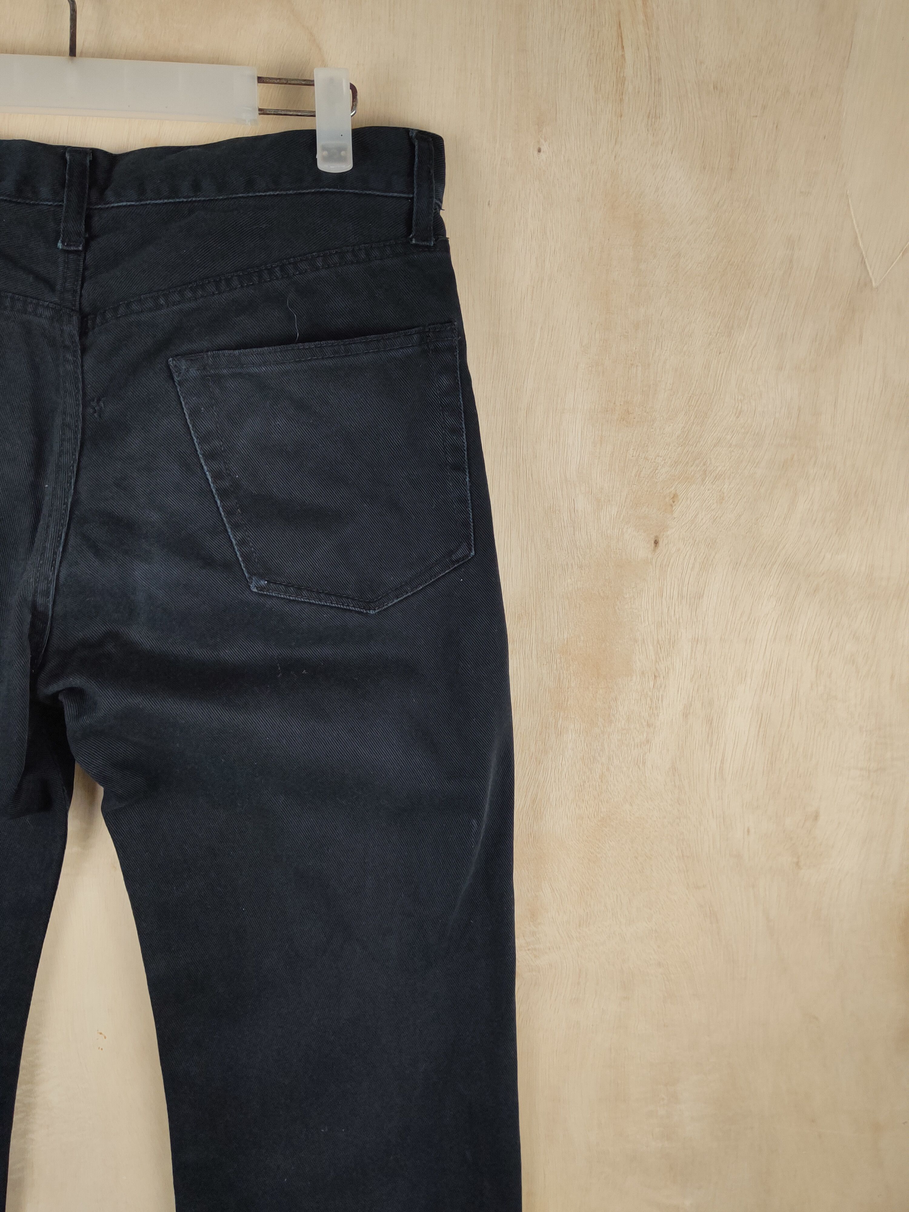 Japanese Brand Japanese Brand Black Distressed Ripped Jeans #S2489 Size US 32 / EU 48 - 11 Thumbnail