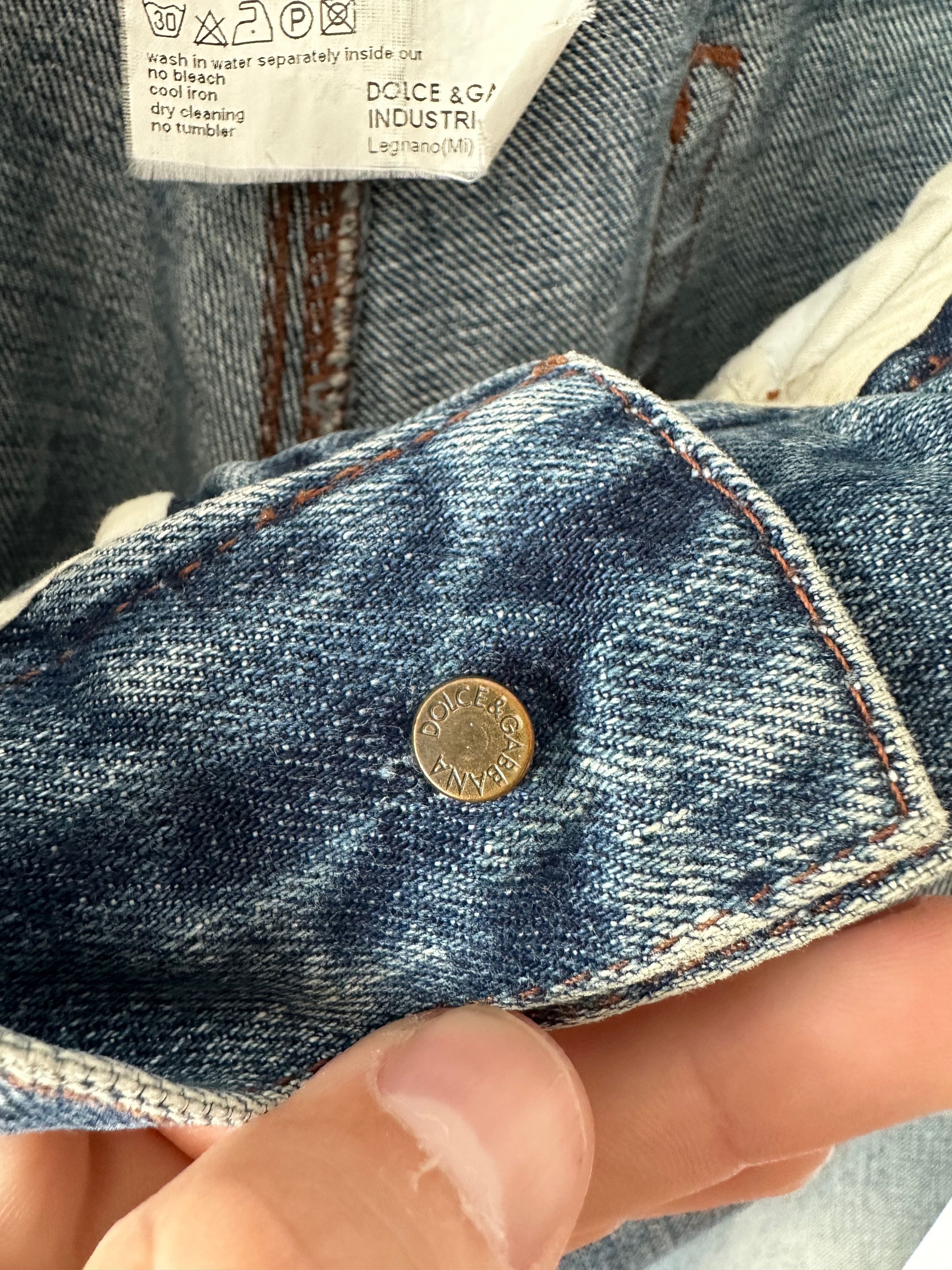 Dolce & Gabbana Dolce & Gabbana 16 washed denim pants keans trousers Size US 32 / EU 48 - 15 Thumbnail