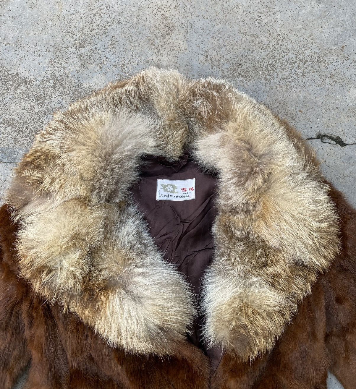 Vintage Vintage Cow Leather Fur Jacket Size ONE SIZE - 5 Thumbnail