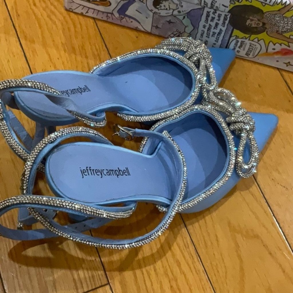 Jeffrey Campbell Jeffrey Campbell Apresdouze Heel in Baby Blue, Size: 8 Size US 8 / IT 38 - 8 Thumbnail