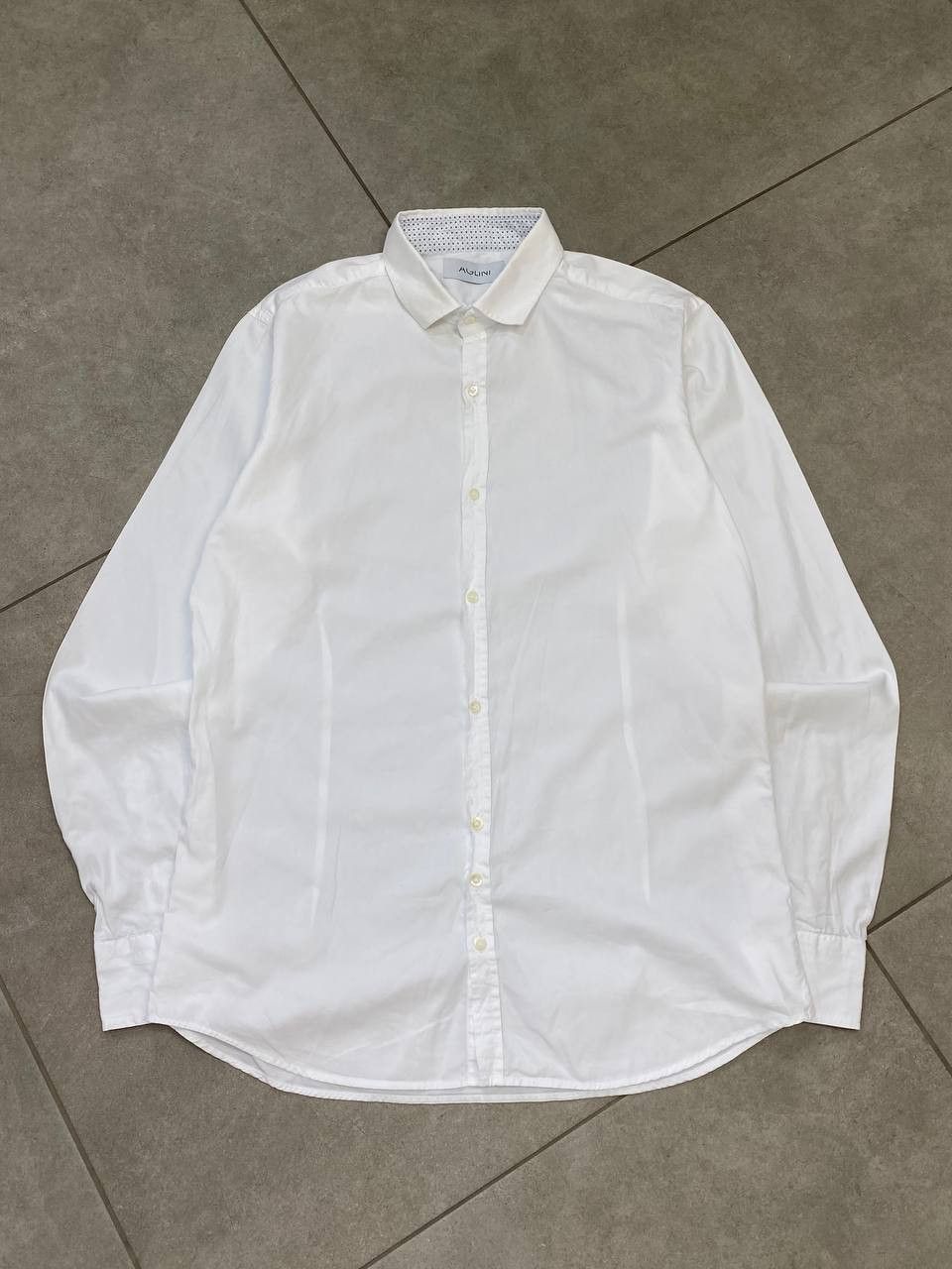 AGLINI AGLINI Classic Long Sleeve Buttons Shirt Size US L / EU 52-54 / 3 - 1 Thumbnail