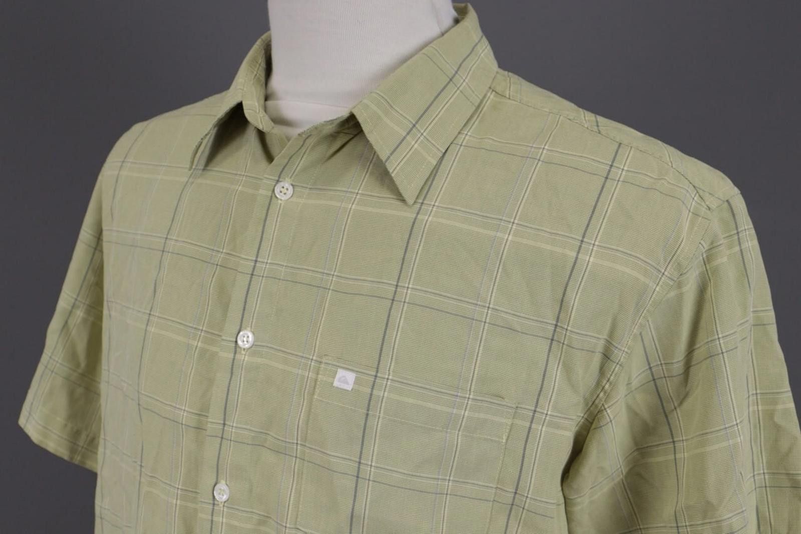 Quiksilver Quiksilver Hiking Green Check Pocket Outdoor Shirt Size L Size US L / EU 52-54 / 3 - 9 Thumbnail
