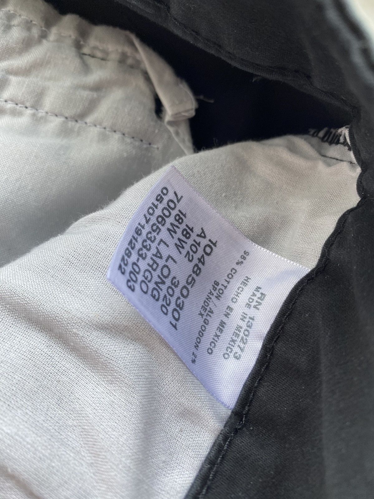 Lee × Vintage 🔥Lee Baggy Relaxed Black Pants 38 Vntg Size 38" / US 16 / IT 52 - 4 Thumbnail