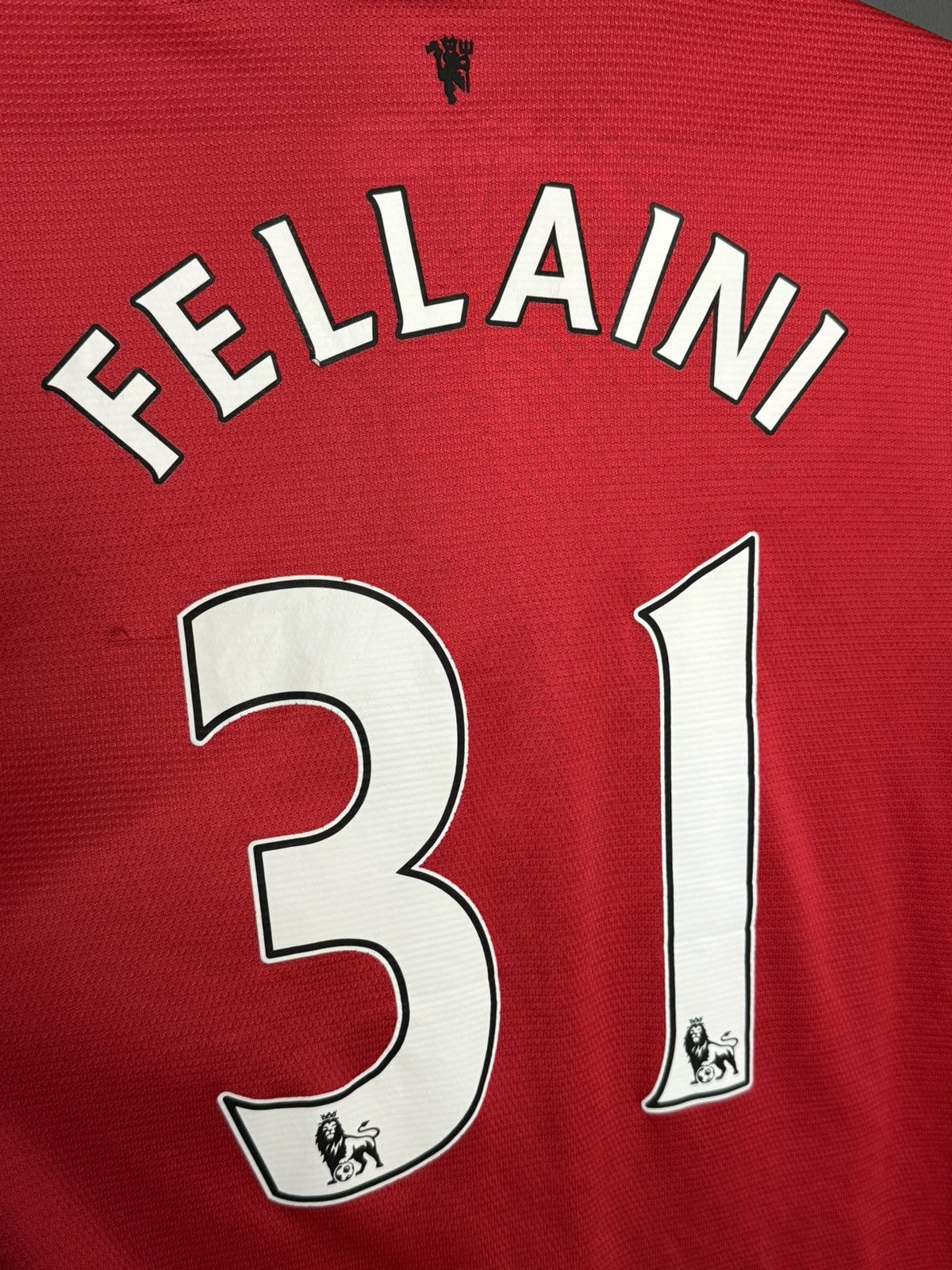 Nike Manchester United 13/14 Home Fellaini Football Jersey Shirt Size US S / EU 44-46 / 1 - 3 Thumbnail