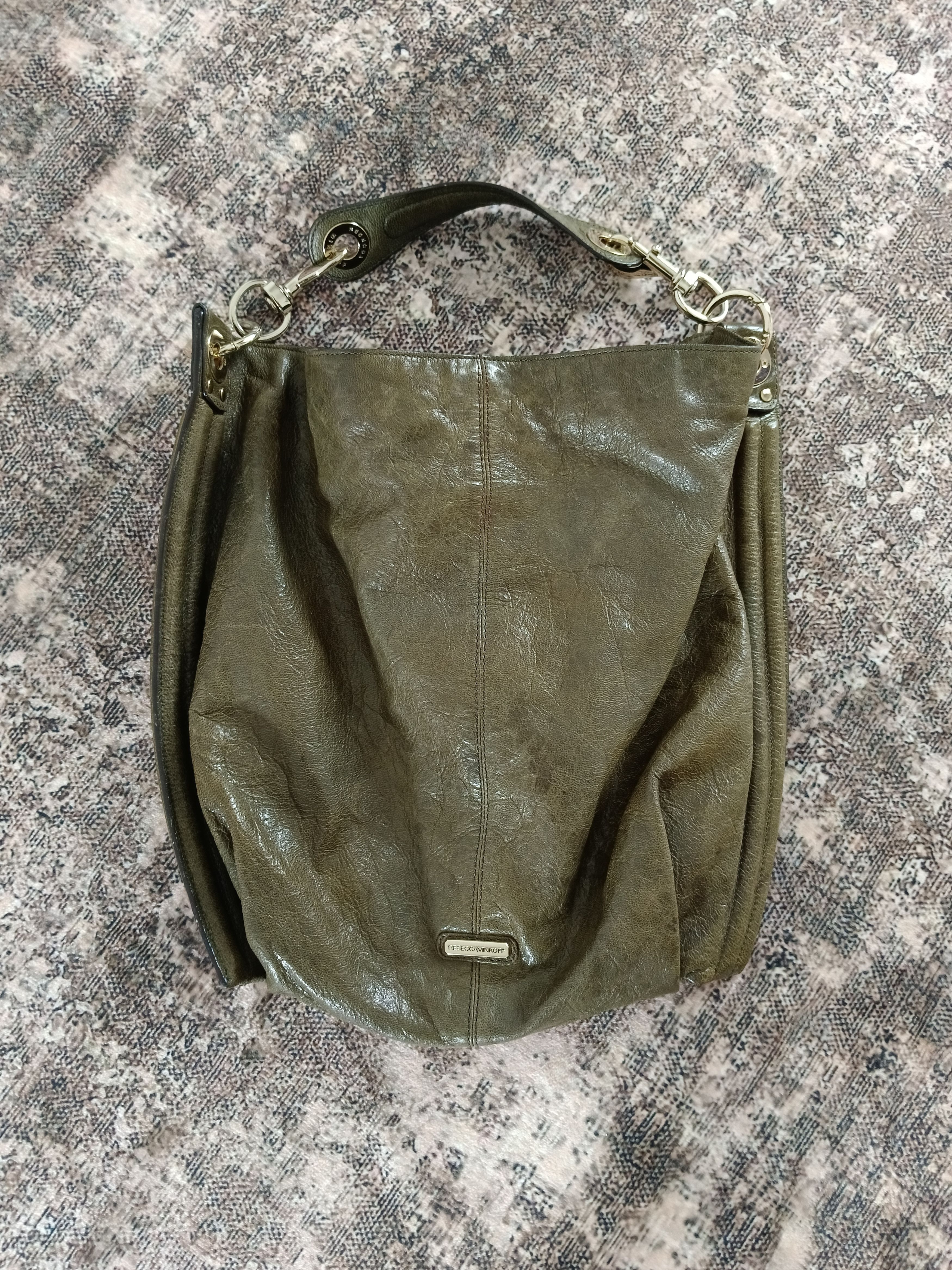 Rebecca Minkoff RABECCA MINKOOF HOBO PATINA LEATHER Size ONE SIZE - 2 Thumbnail