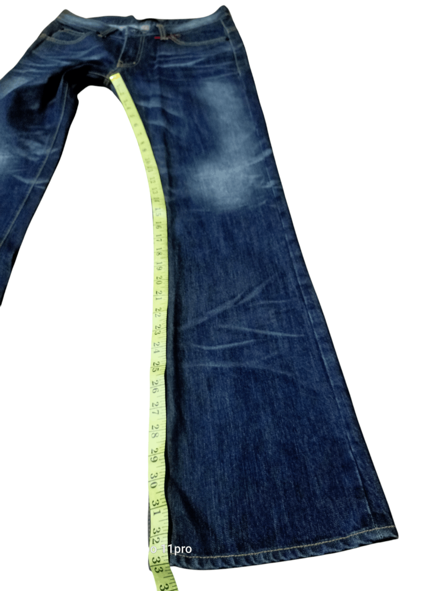 If Six Was Nine × Le Grande Bleu (L.G.B.) Midas 9 XL FlareDenim HoneyCum Design Size US 33 - 7 Thumbnail