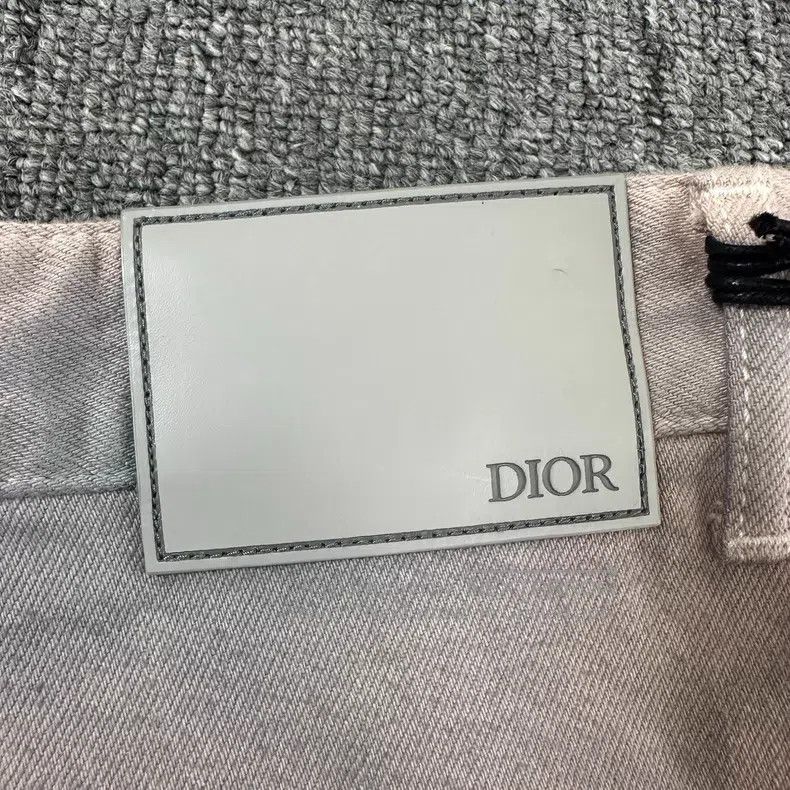 Dior Dior 21ss gray and pink washed tie-dye jeans Size US 33 - 4 Thumbnail