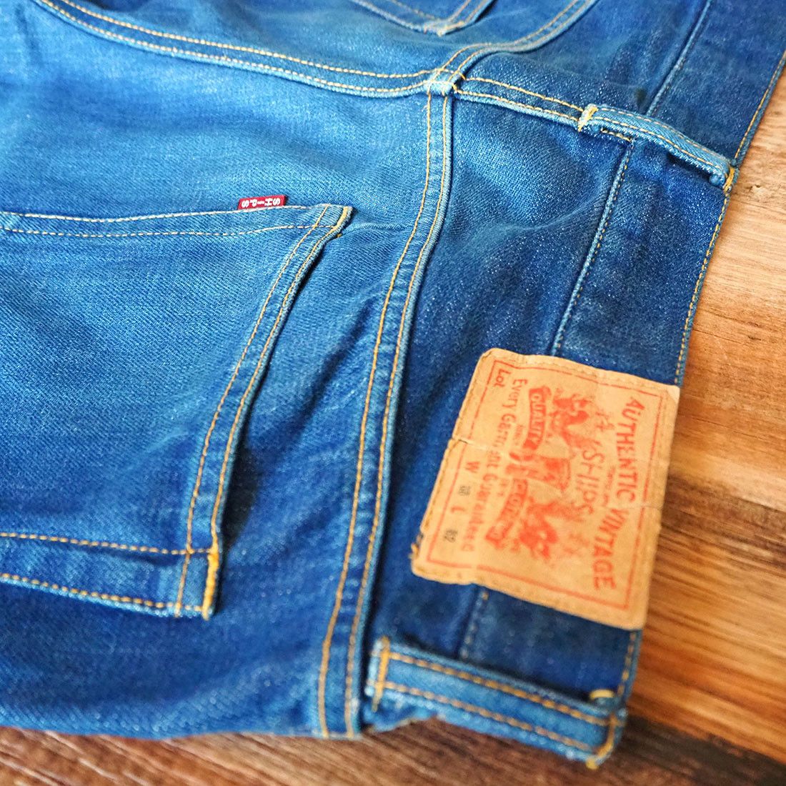 SHIPS SHIPS 801-13-0411 W33 x L32 Selvedge Jeans Size US 33 - 10 Thumbnail